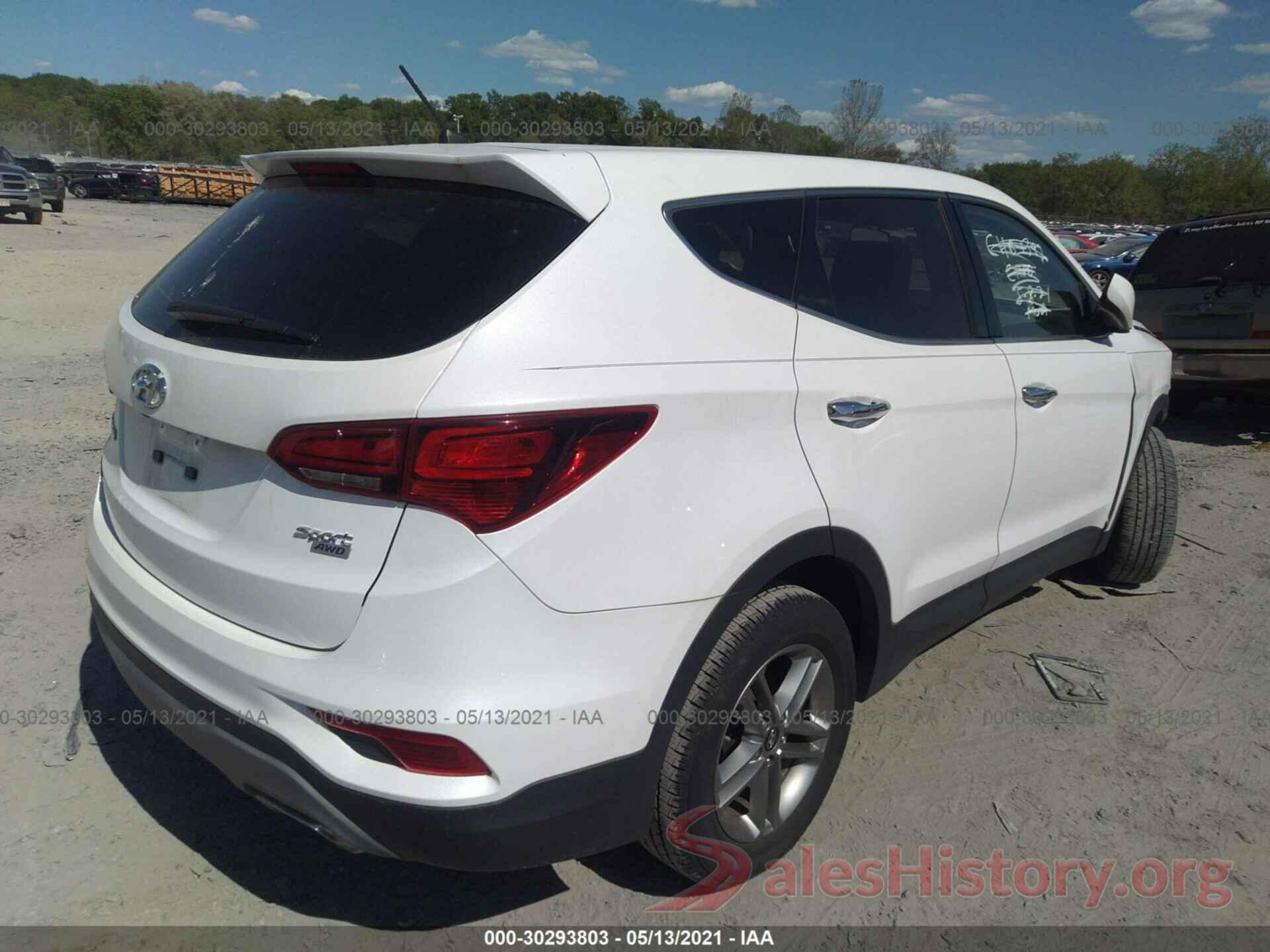 5NMZTDLB0JH082252 2018 HYUNDAI SANTA FE SPORT