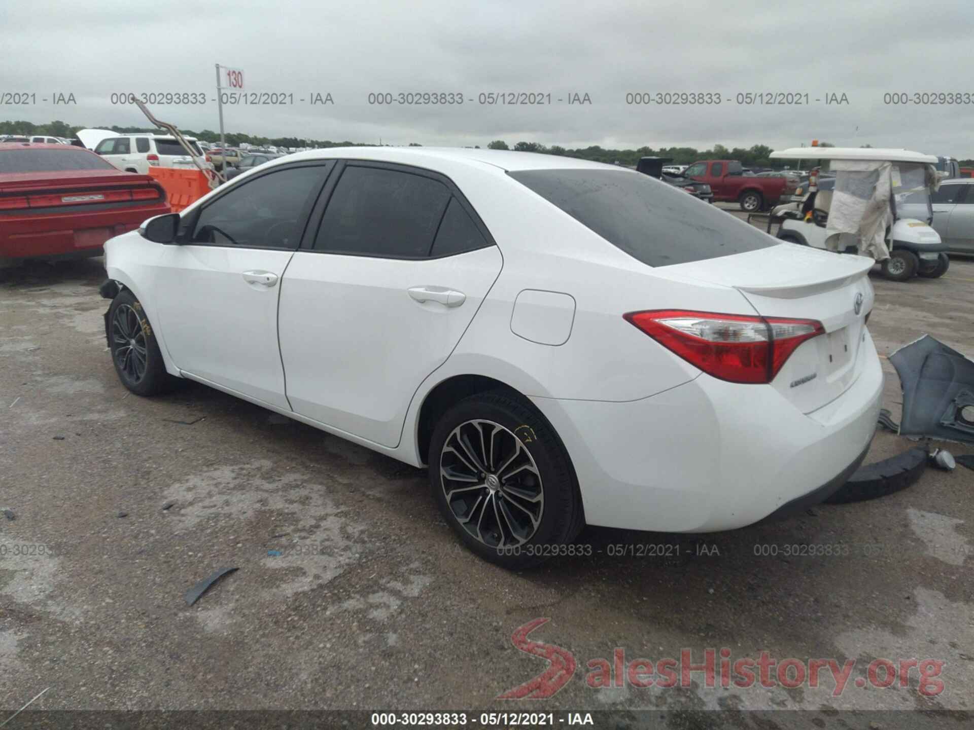 5YFBURHE7GP536171 2016 TOYOTA COROLLA