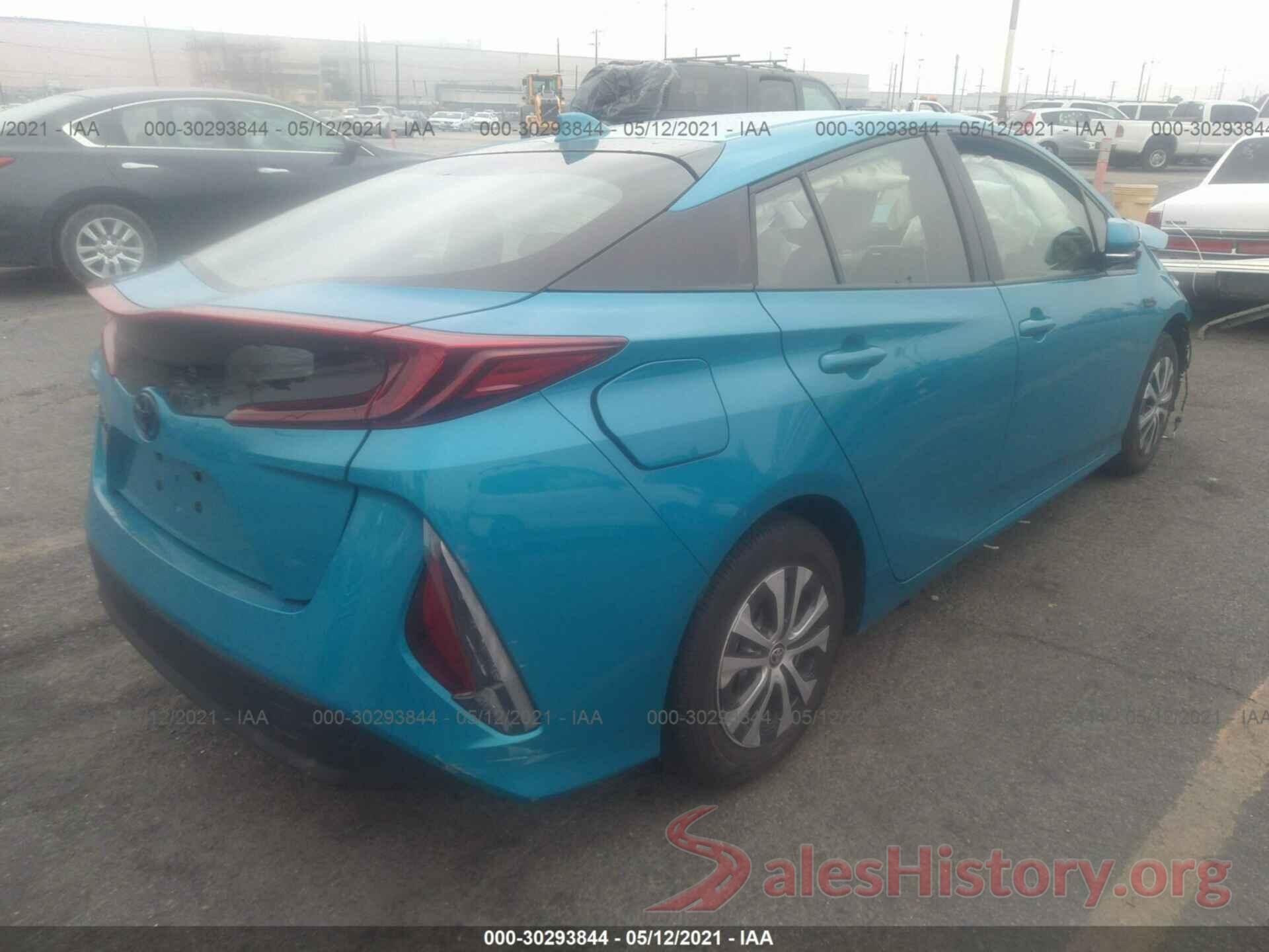 JTDKARFP3L3160021 2020 TOYOTA PRIUS PRIME