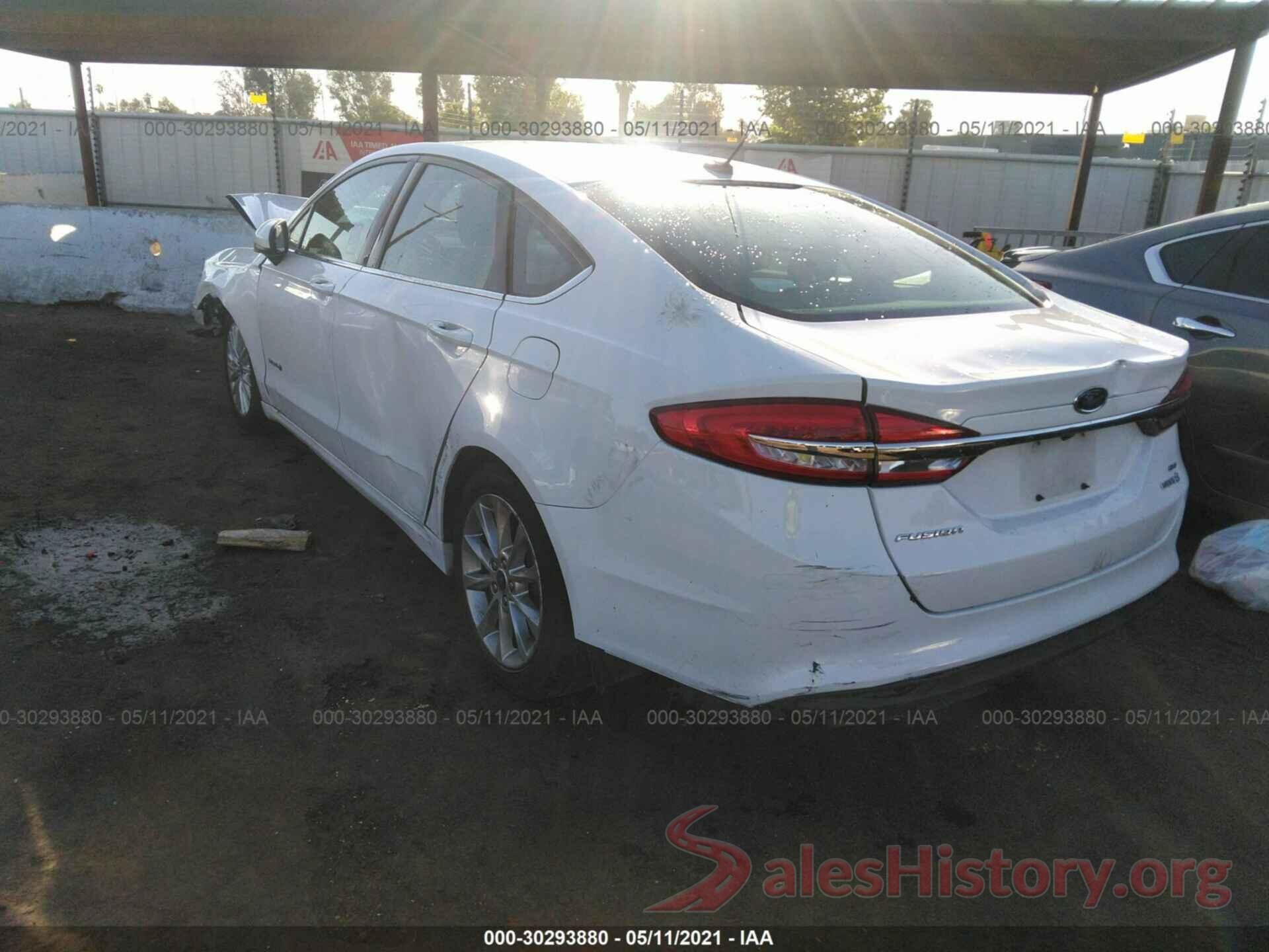 3FA6P0LU0HR351254 2017 FORD FUSION