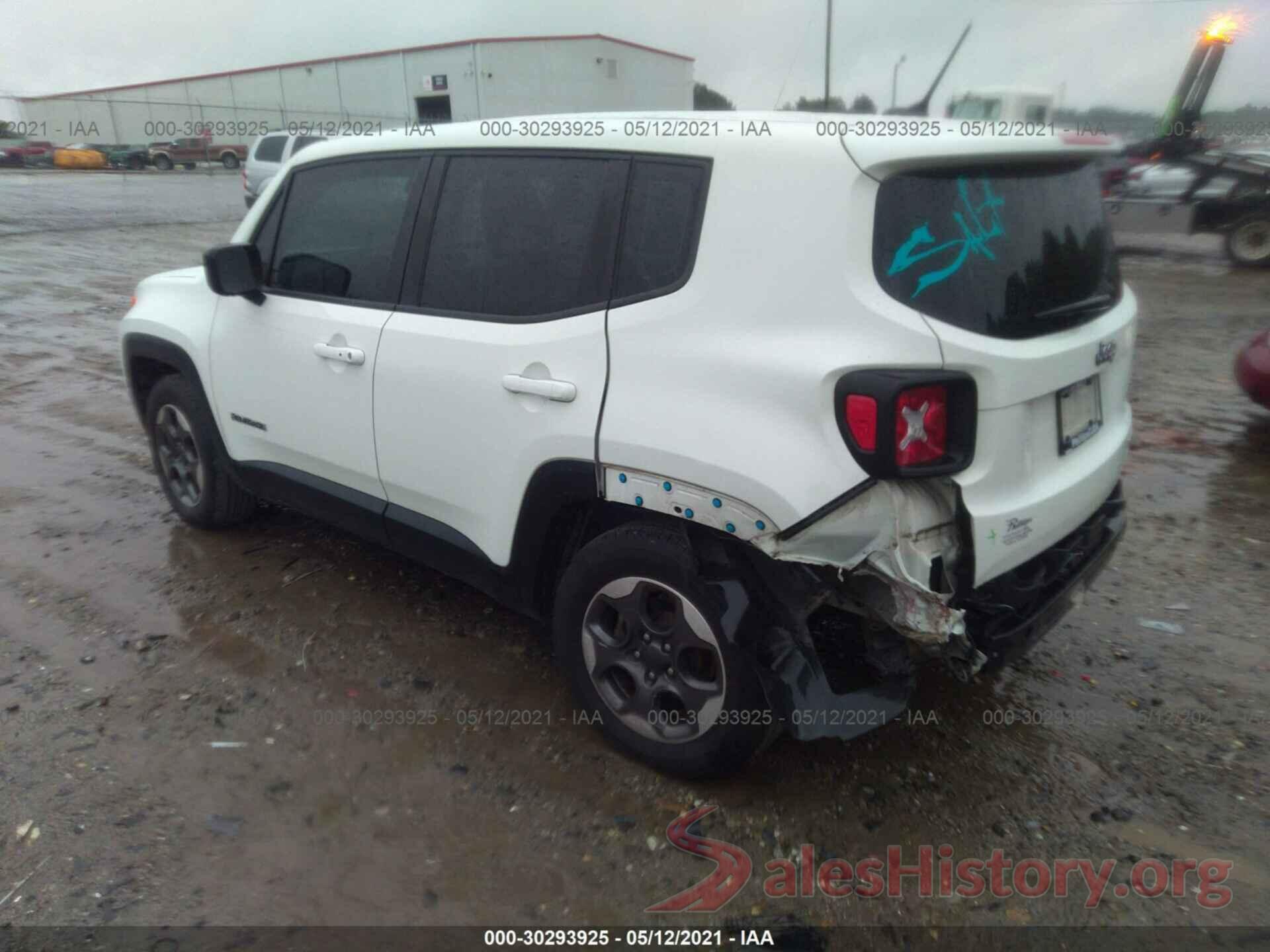 ZACCJAAT6GPD50553 2016 JEEP RENEGADE