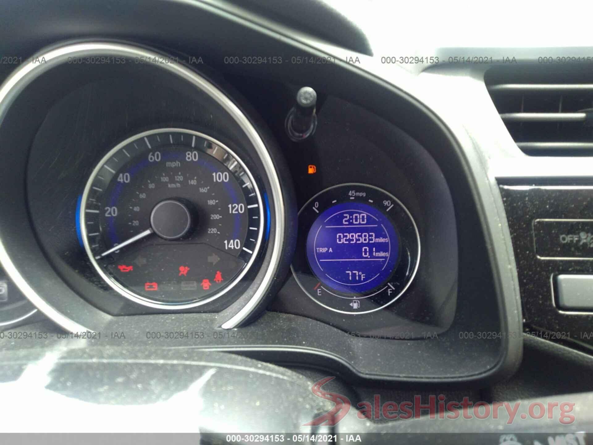 3HGGK5H47KM722208 2019 HONDA FIT