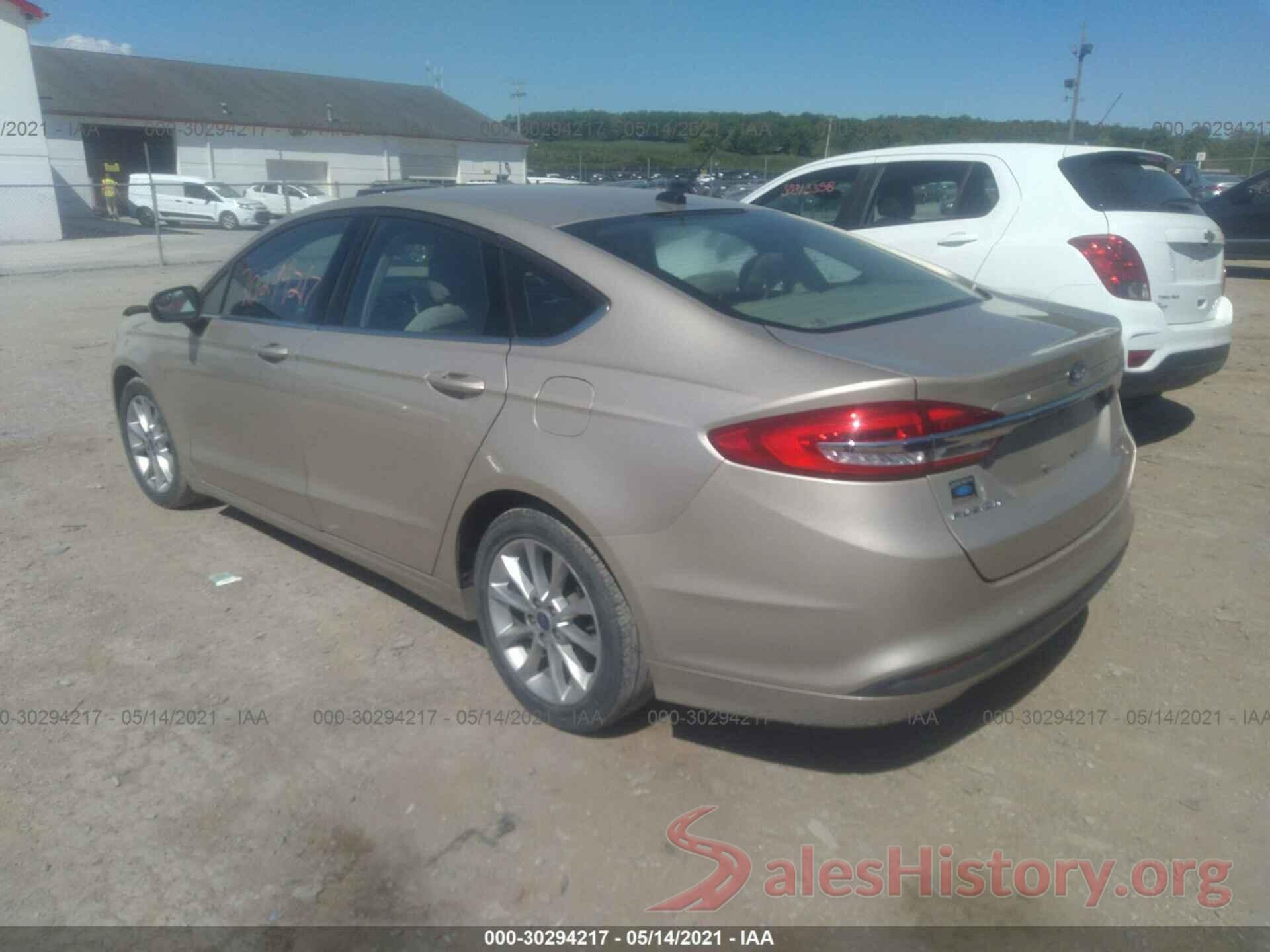 3FA6P0H79HR117701 2017 FORD FUSION