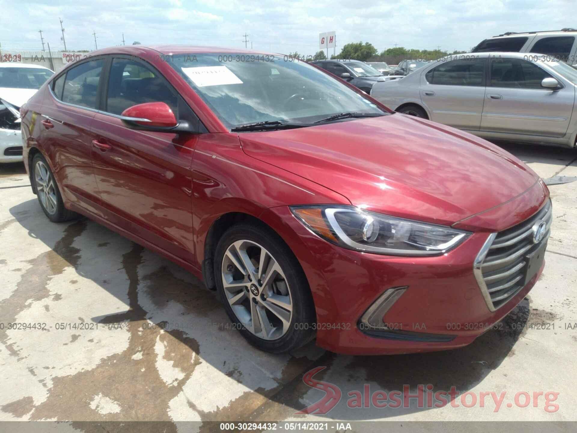 KMHD84LF9JU449054 2018 HYUNDAI ELANTRA