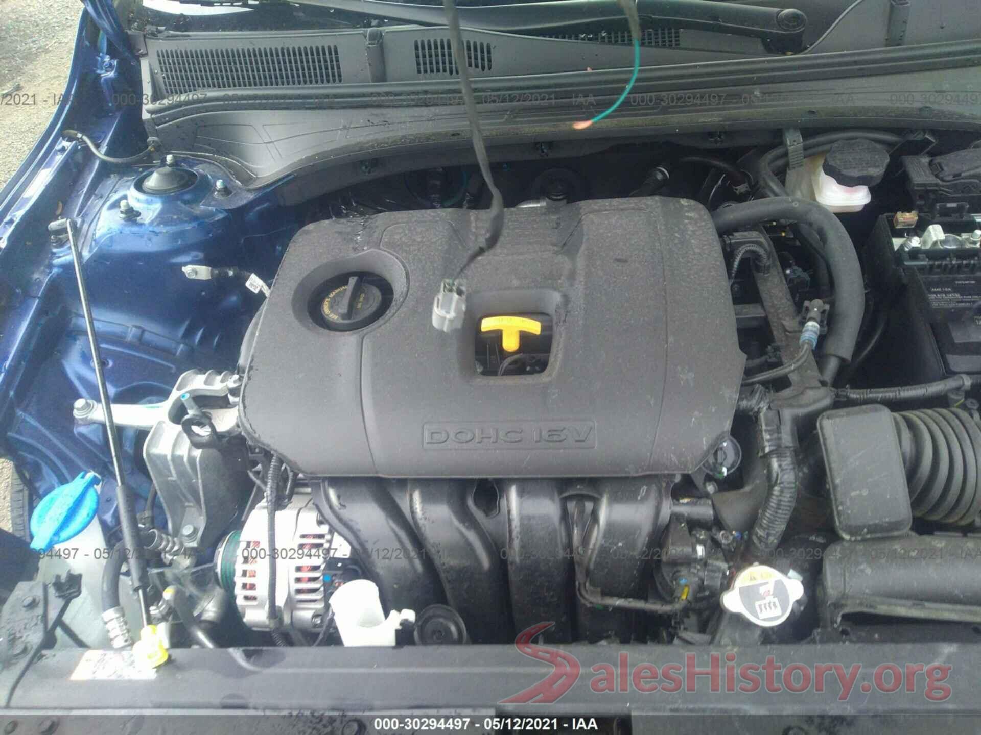 3KPF24AD3ME270883 2021 KIA FORTE