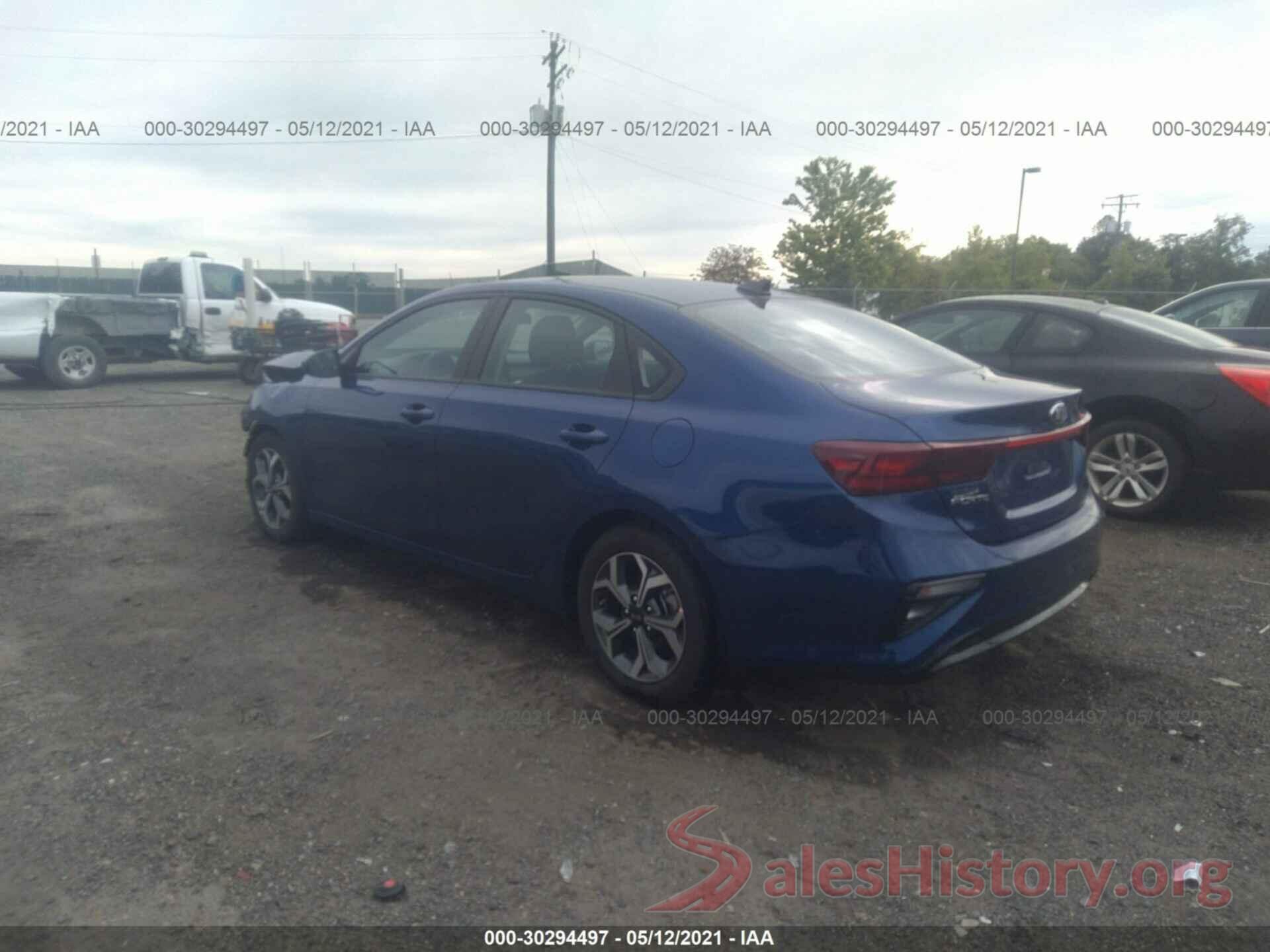 3KPF24AD3ME270883 2021 KIA FORTE