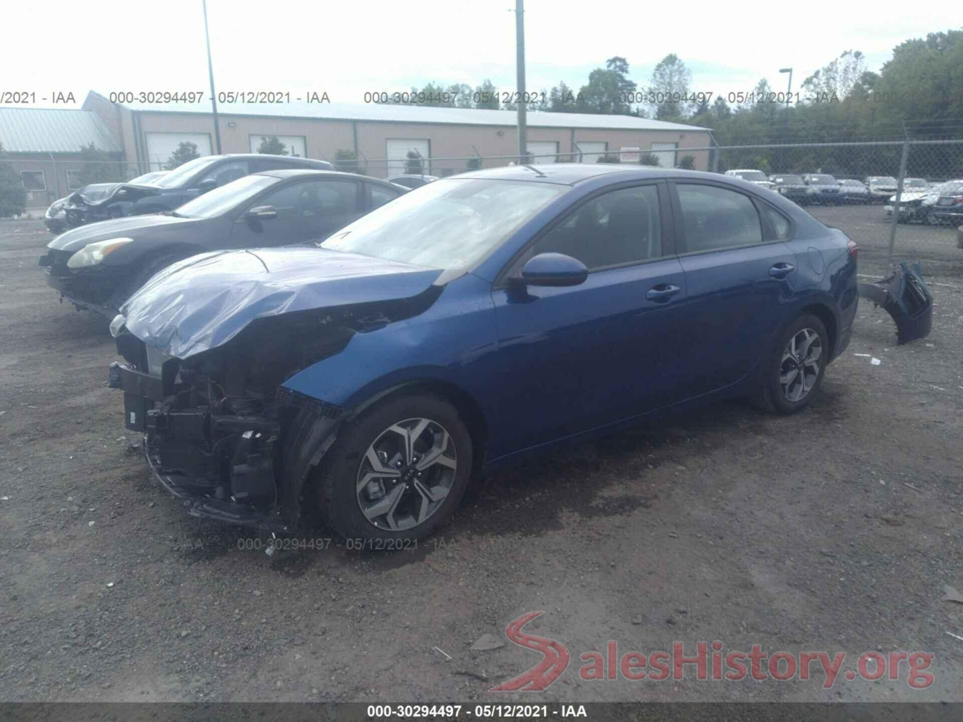 3KPF24AD3ME270883 2021 KIA FORTE