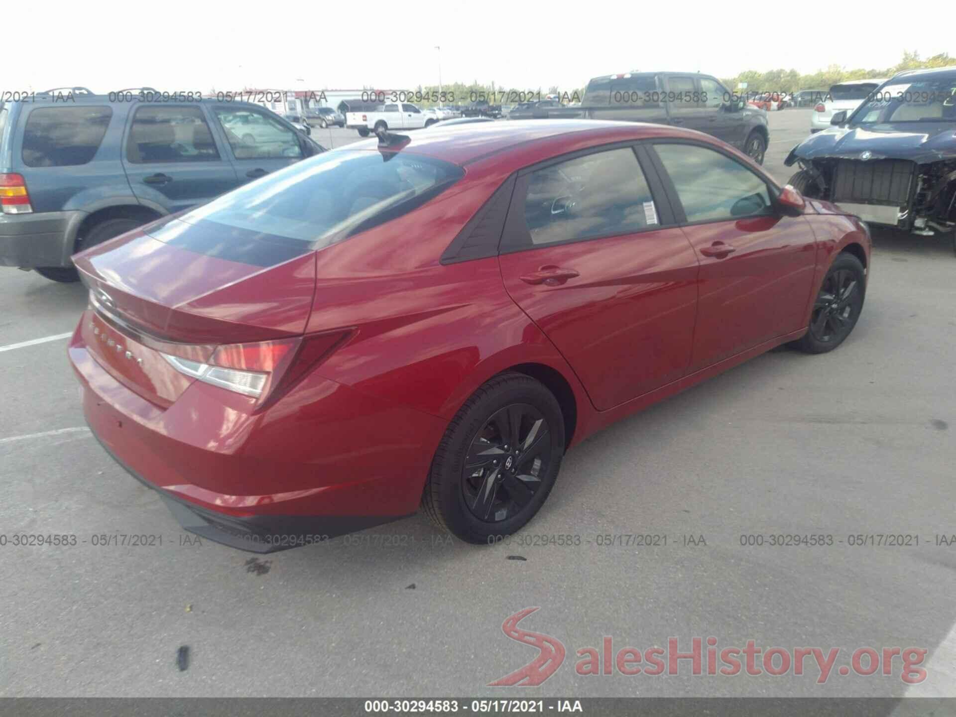 KMHLS4AG4MU141321 2021 HYUNDAI ELANTRA