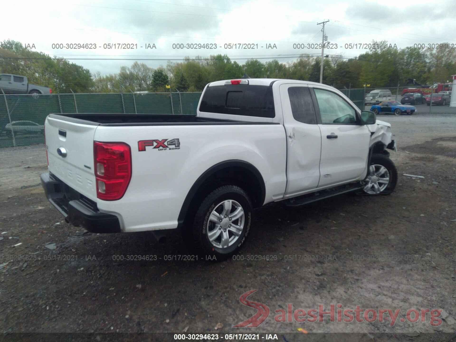 1FTER1FHXKLB07072 2019 FORD RANGER