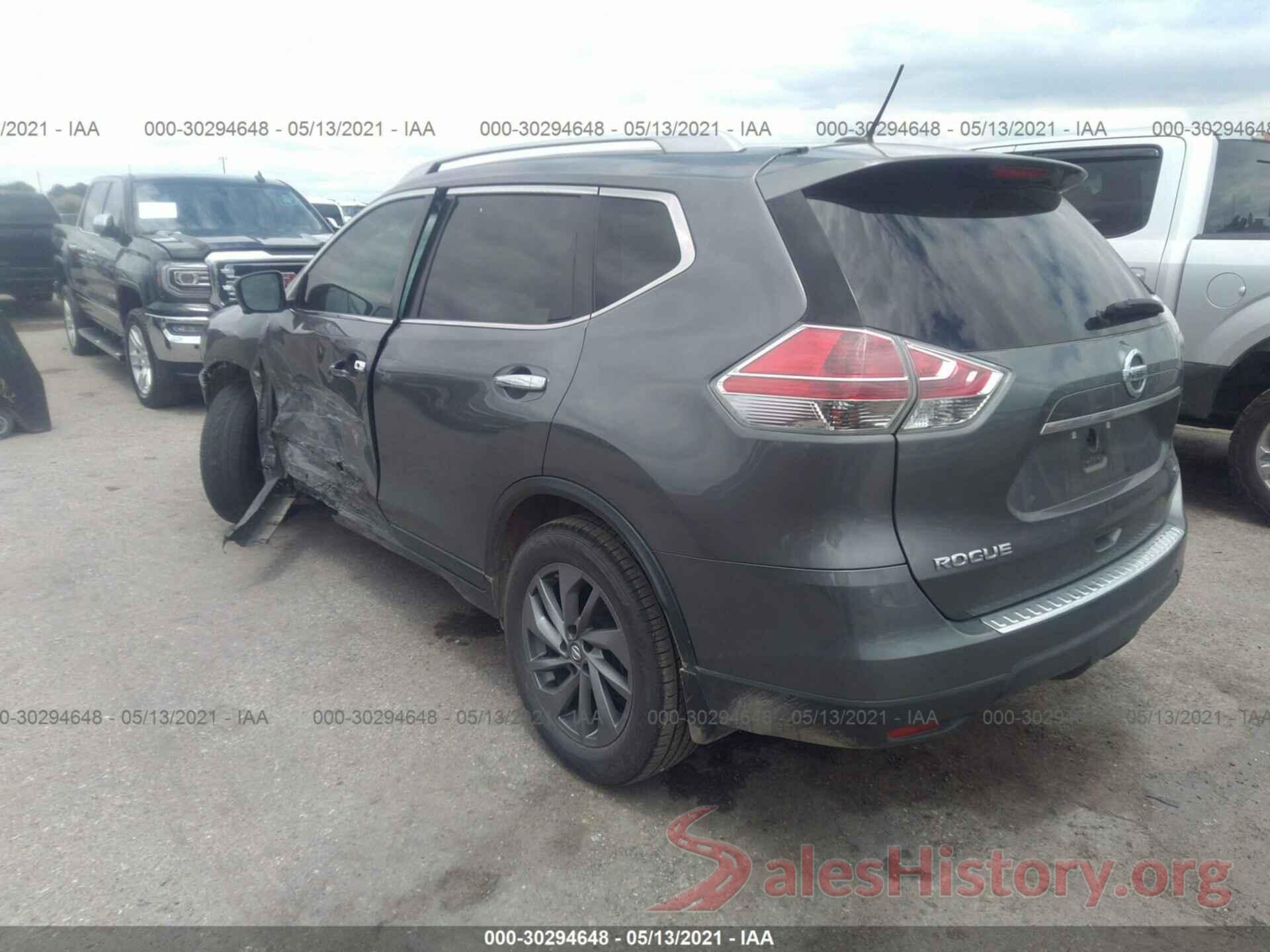 5N1AT2MT4GC745818 2016 NISSAN ROGUE