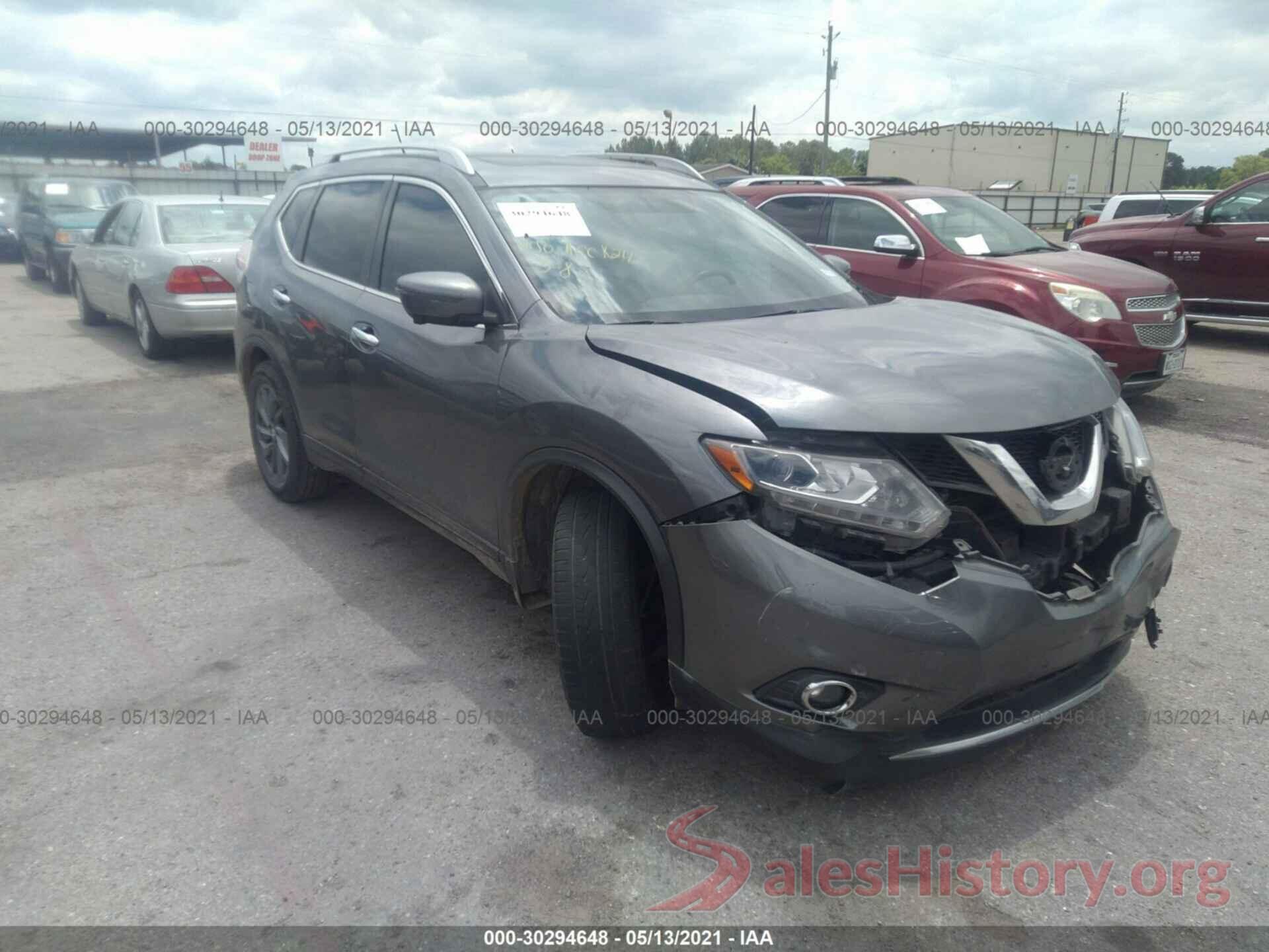 5N1AT2MT4GC745818 2016 NISSAN ROGUE