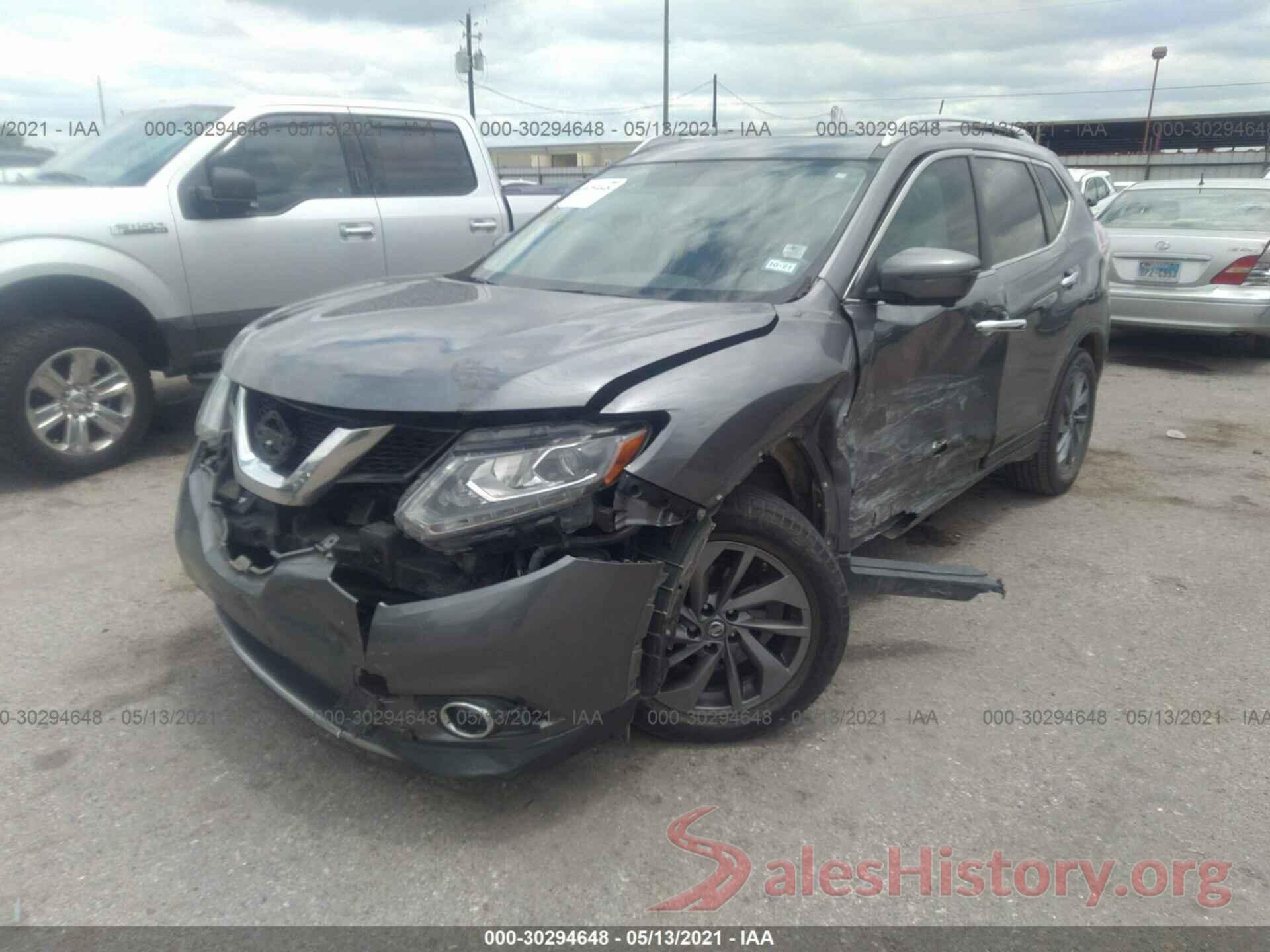 5N1AT2MT4GC745818 2016 NISSAN ROGUE