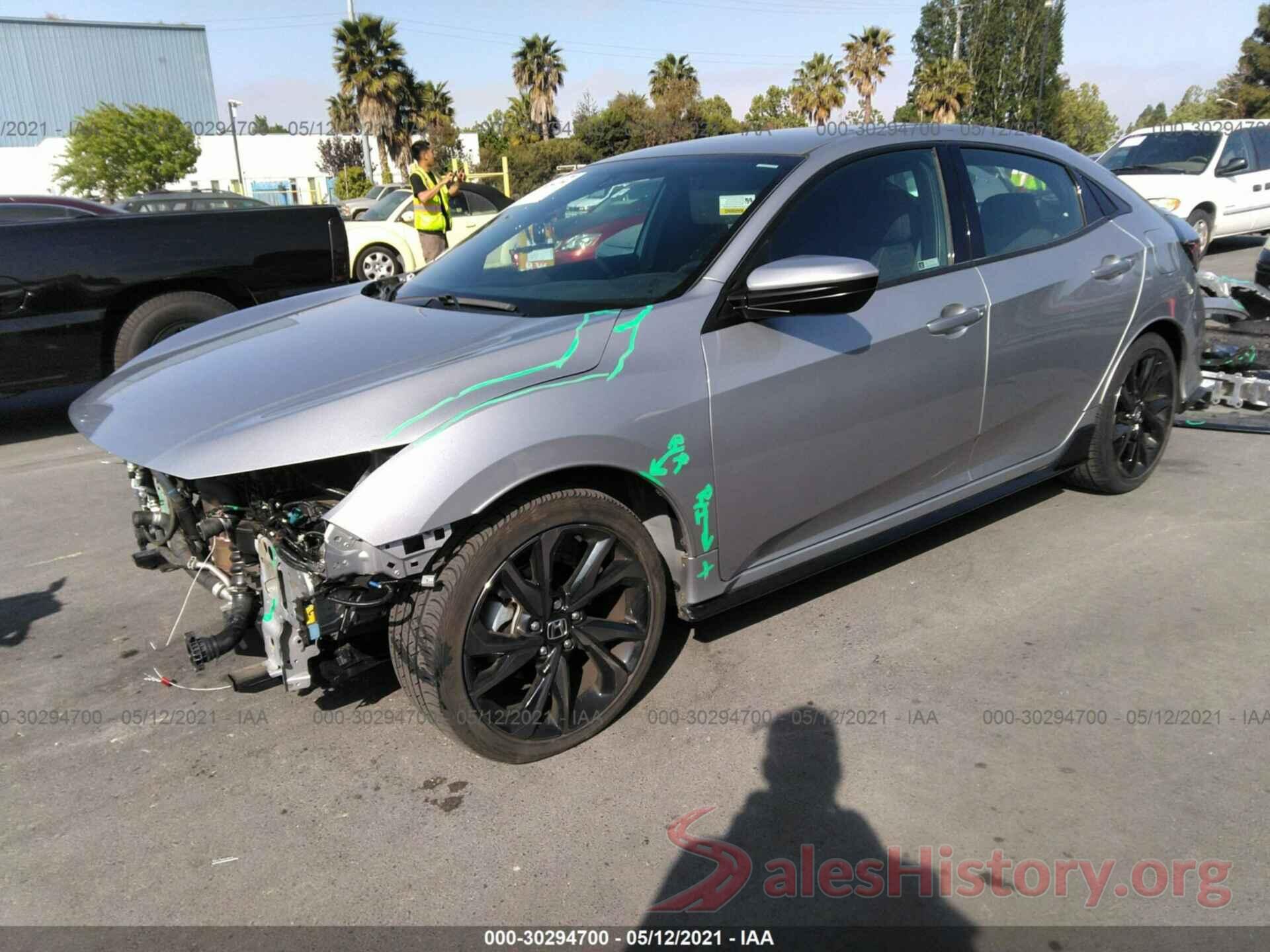 SHHFK7H44JU415506 2018 HONDA CIVIC HATCHBACK