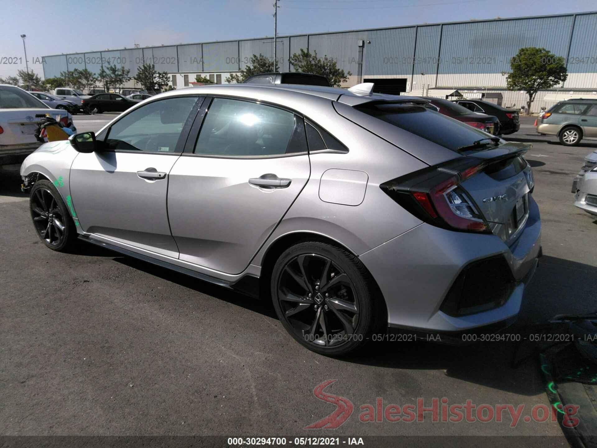 SHHFK7H44JU415506 2018 HONDA CIVIC HATCHBACK