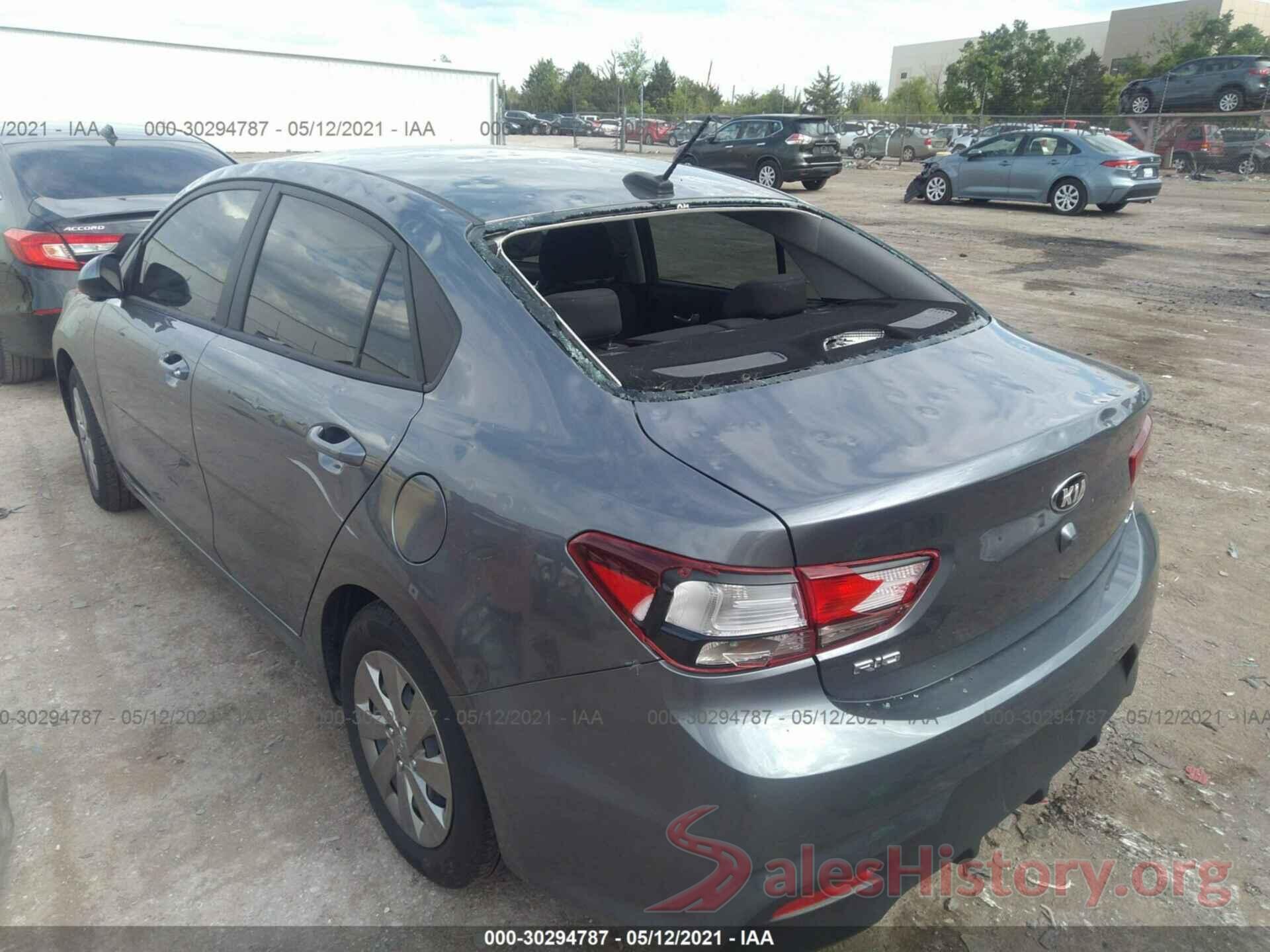 3KPA24AD6LE337744 2020 KIA RIO