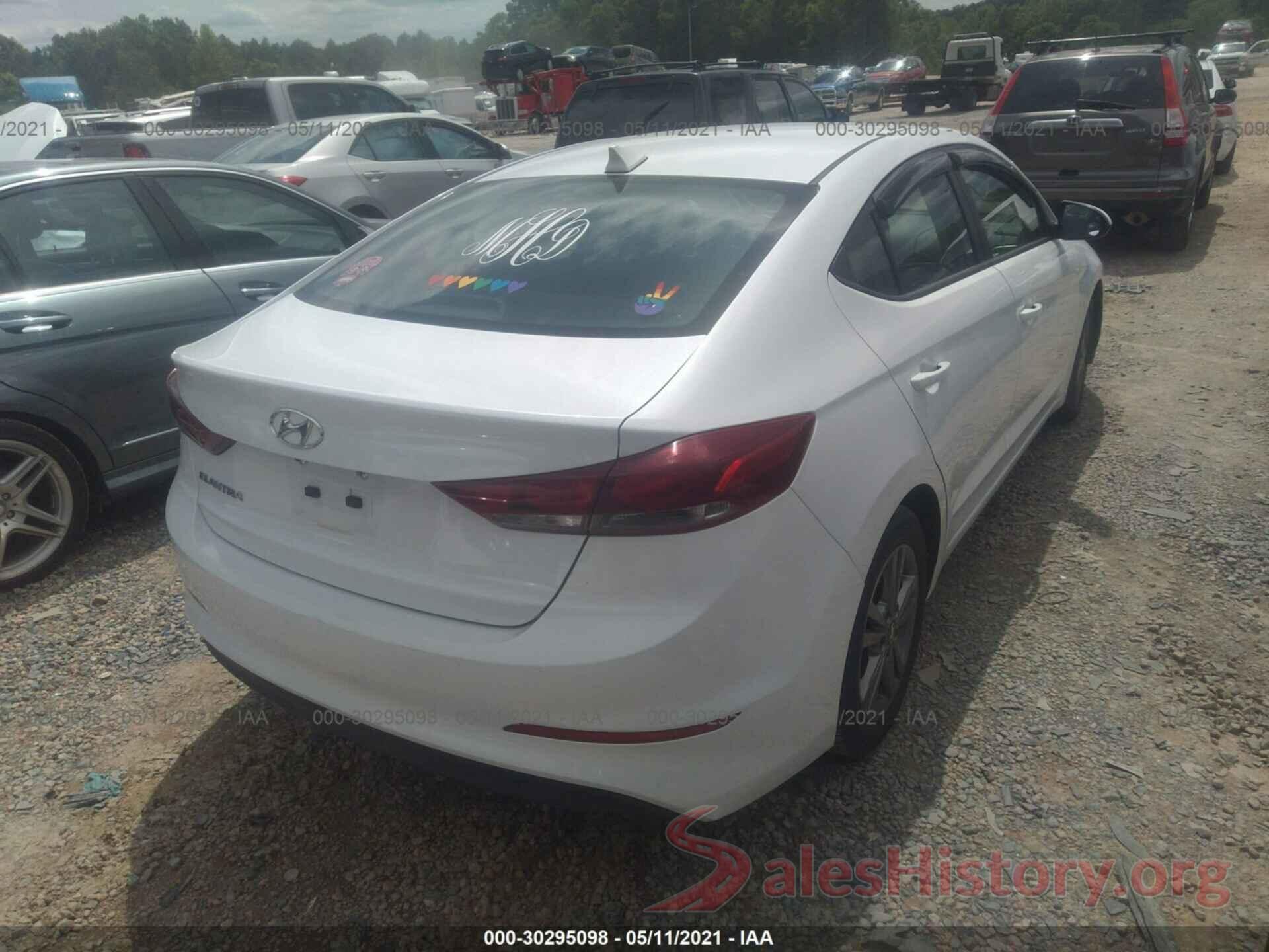 5NPD84LF7JH226249 2018 HYUNDAI ELANTRA