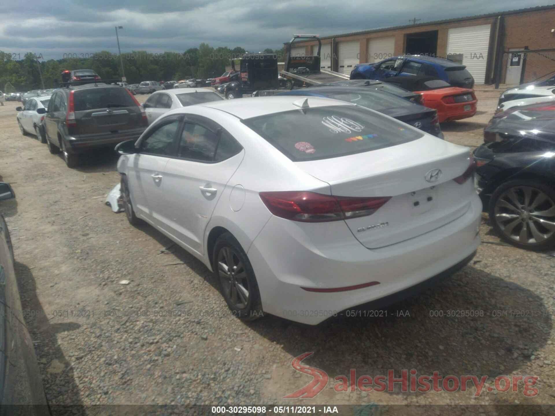 5NPD84LF7JH226249 2018 HYUNDAI ELANTRA