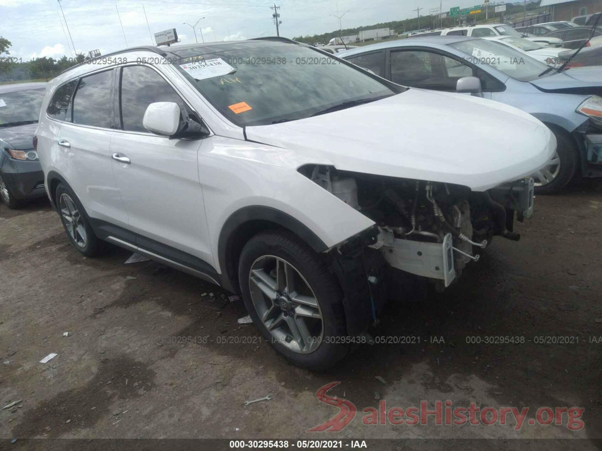 KM8SR4HF7HU241519 2017 HYUNDAI SANTA FE