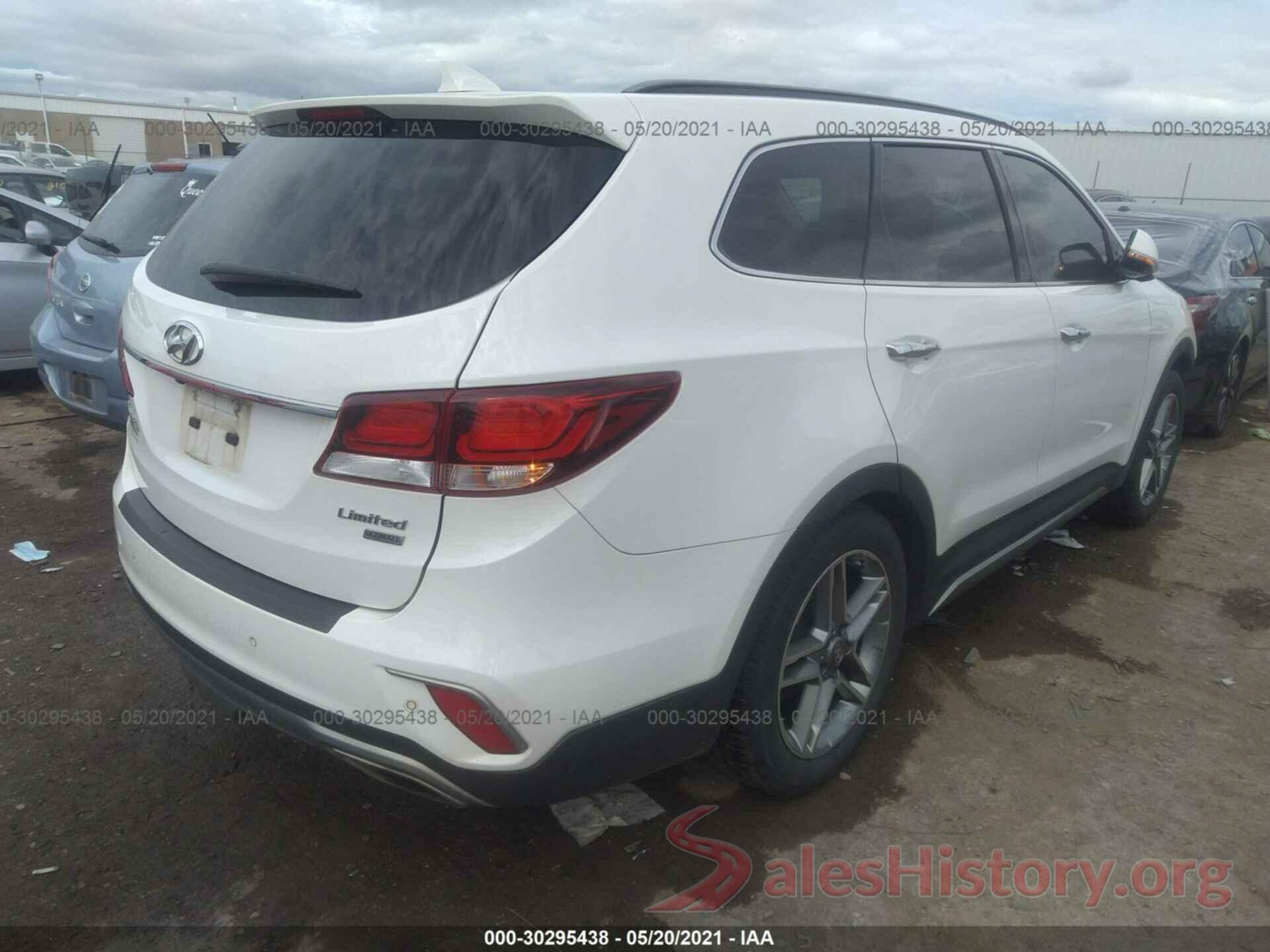 KM8SR4HF7HU241519 2017 HYUNDAI SANTA FE