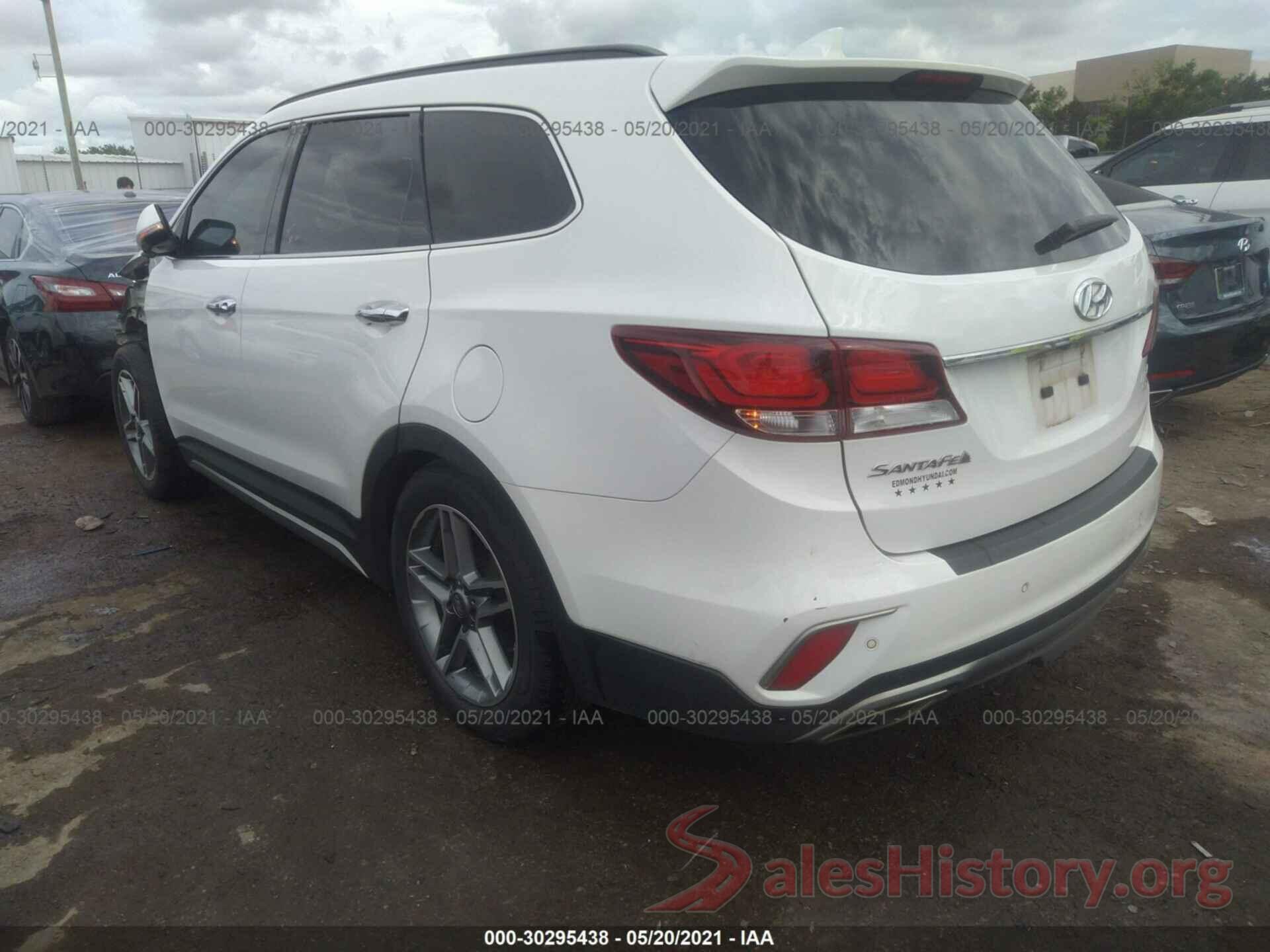 KM8SR4HF7HU241519 2017 HYUNDAI SANTA FE