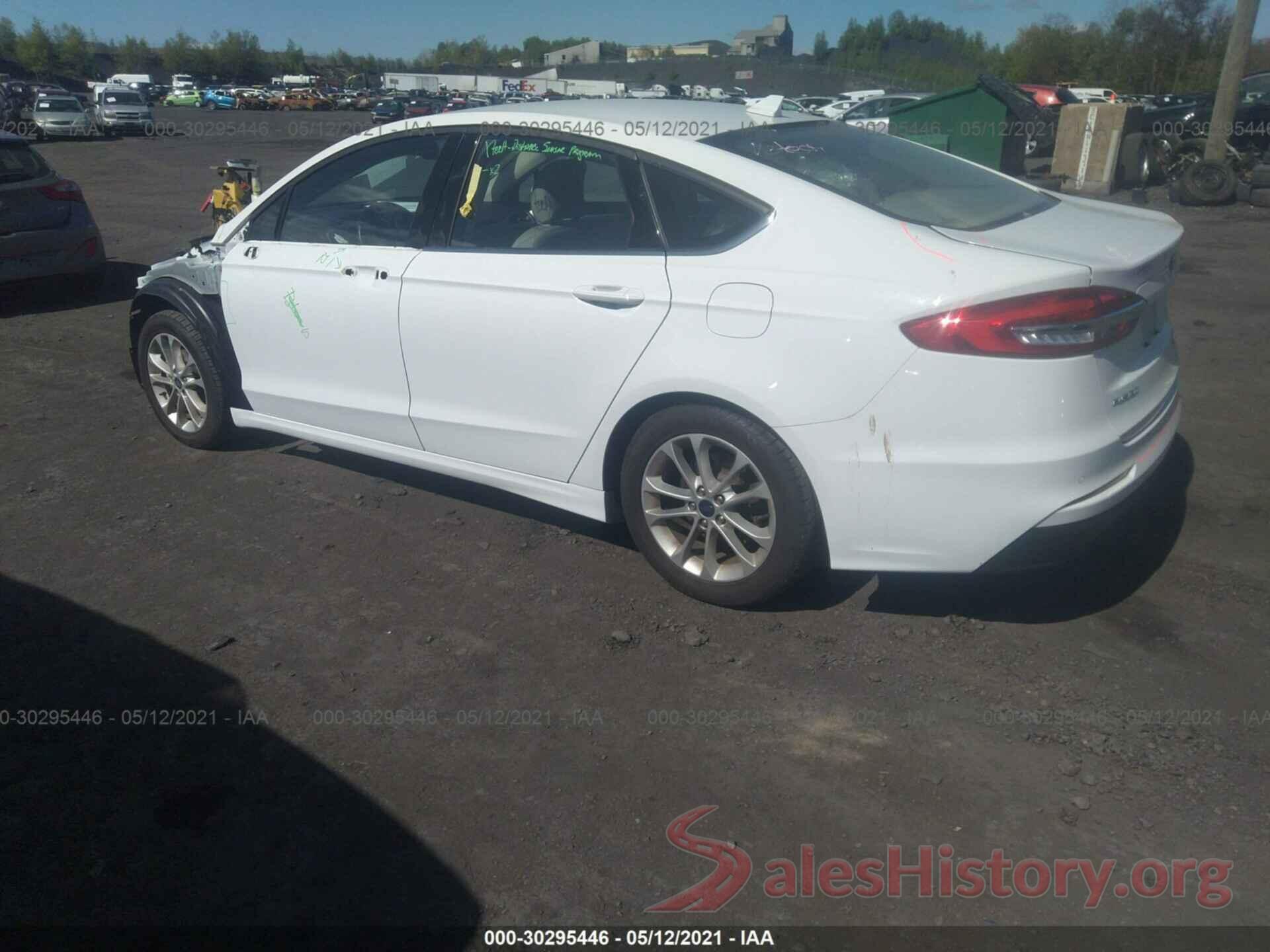 3FA6P0HD3KR145801 2019 FORD FUSION