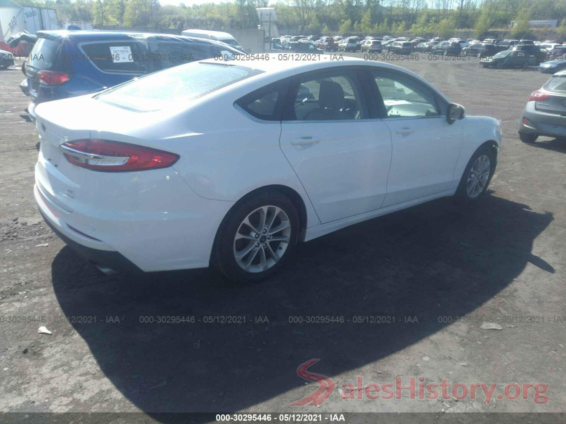 3FA6P0HD3KR145801 2019 FORD FUSION