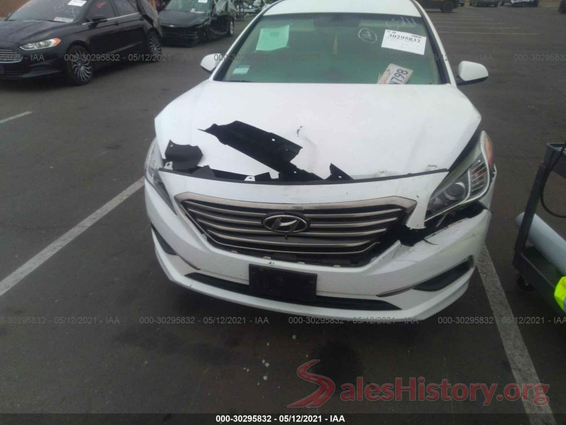 5NPE24AFXGH436541 2016 HYUNDAI SONATA