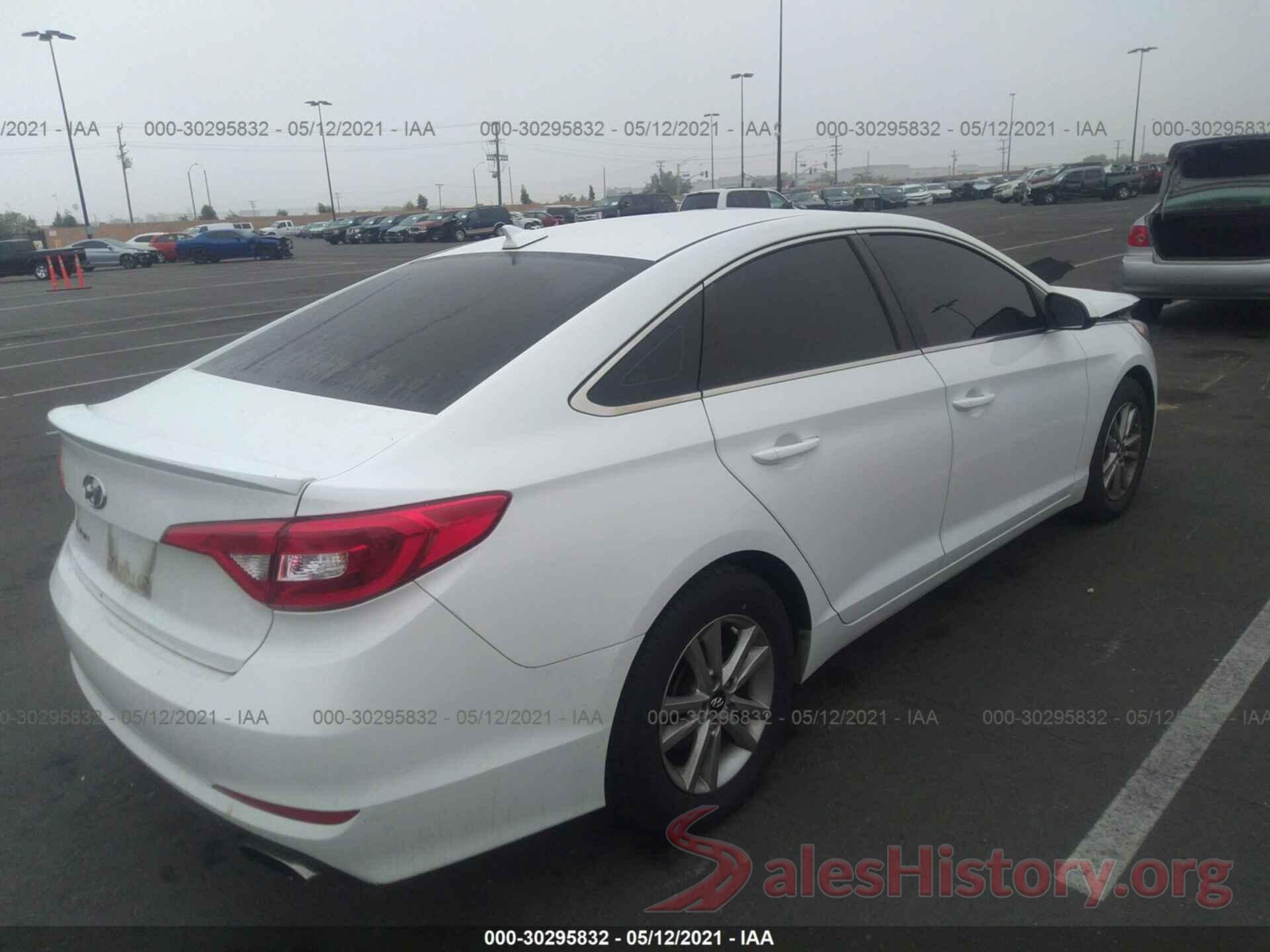 5NPE24AFXGH436541 2016 HYUNDAI SONATA