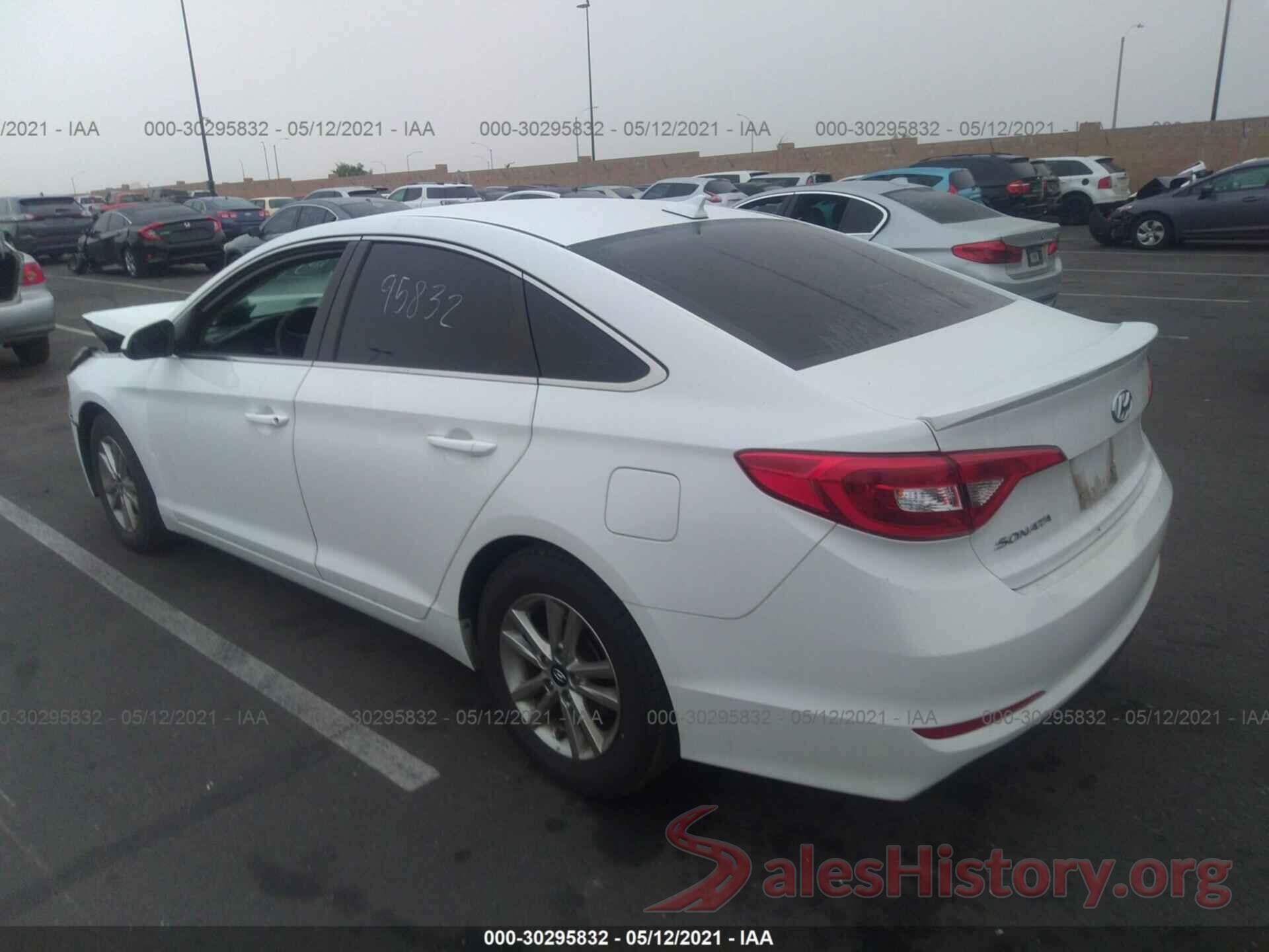 5NPE24AFXGH436541 2016 HYUNDAI SONATA