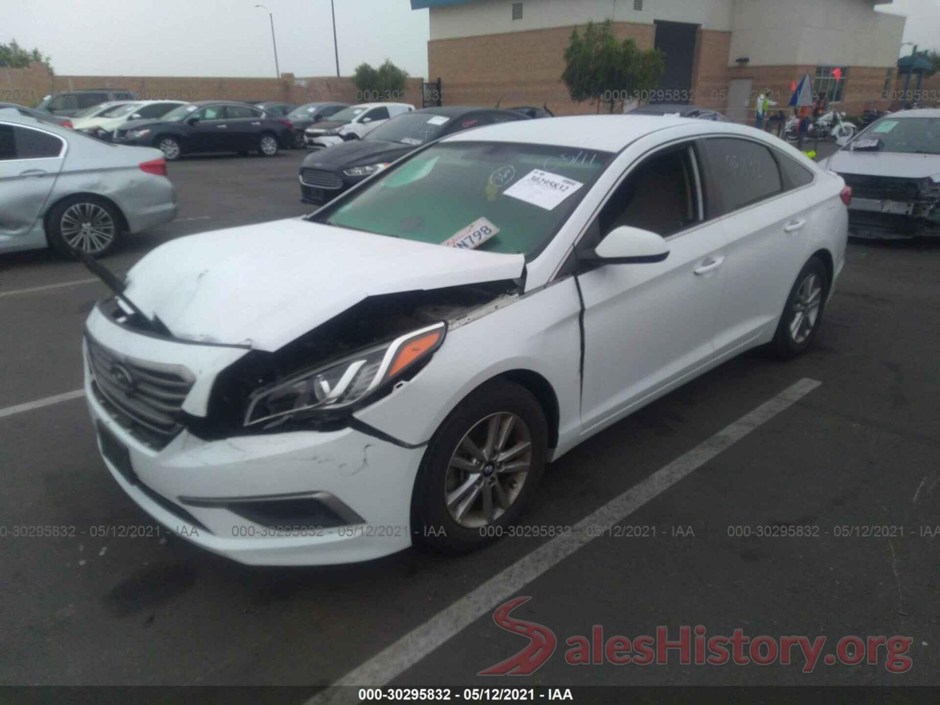 5NPE24AFXGH436541 2016 HYUNDAI SONATA