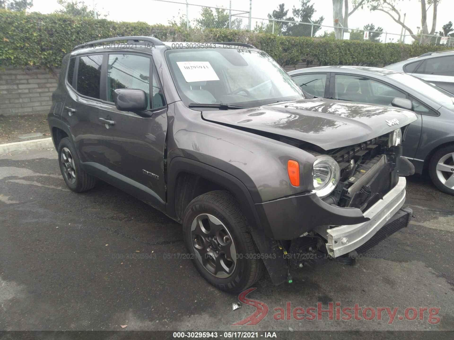 ZACCJBBH0HPE63707 2017 JEEP RENEGADE