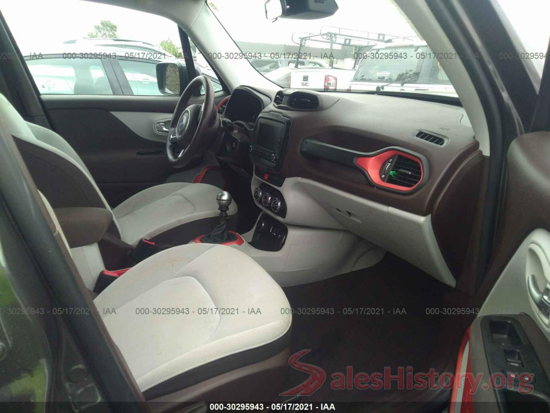 ZACCJBBH0HPE63707 2017 JEEP RENEGADE