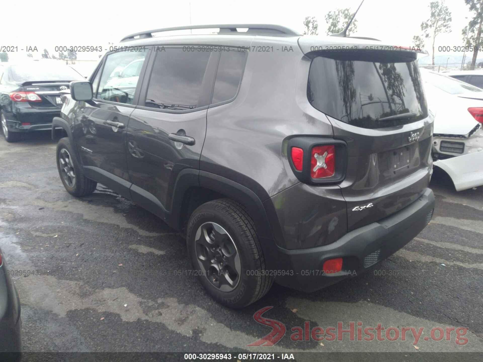 ZACCJBBH0HPE63707 2017 JEEP RENEGADE