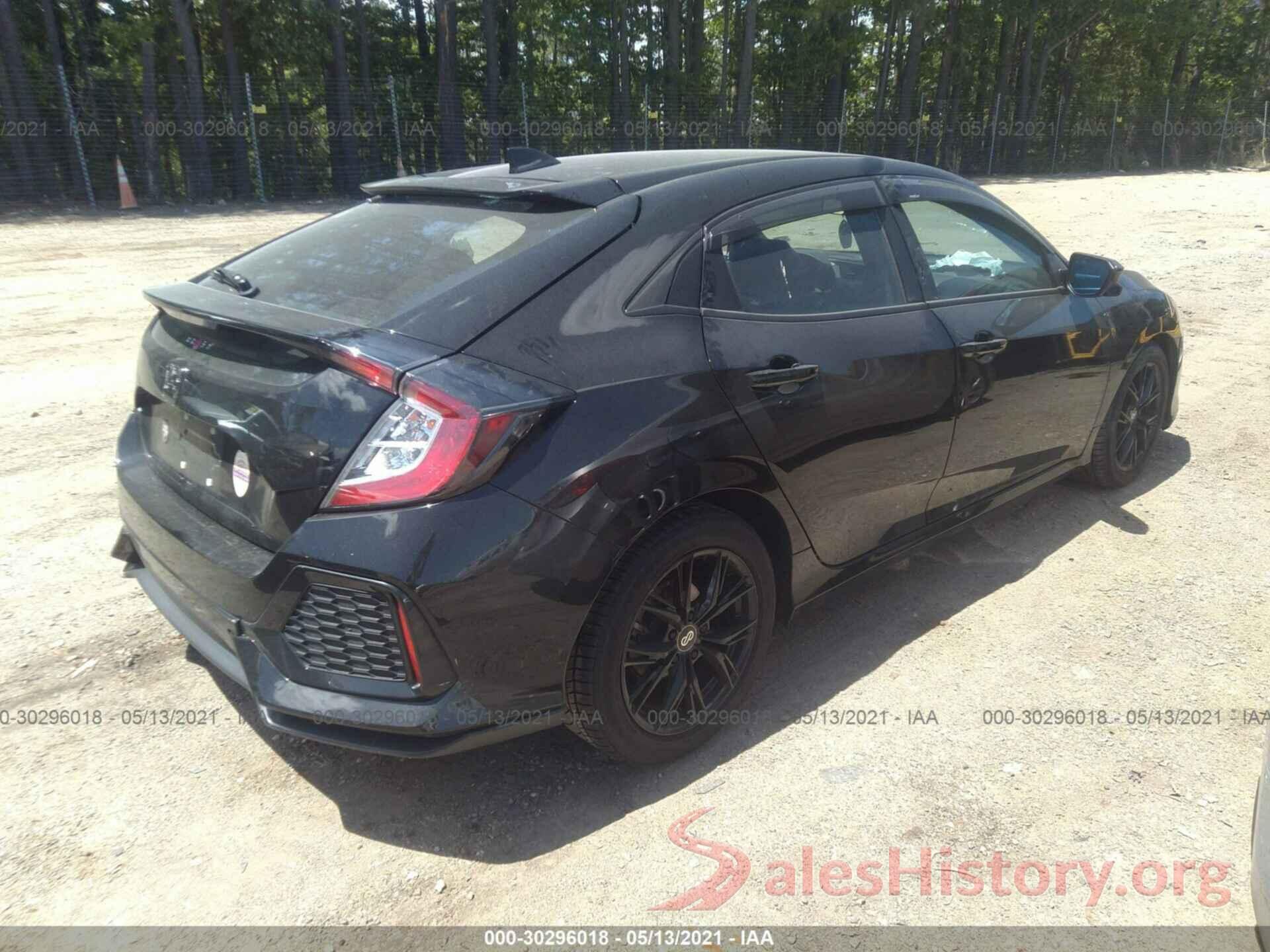 SHHFK7H60KU226175 2019 HONDA CIVIC HATCHBACK