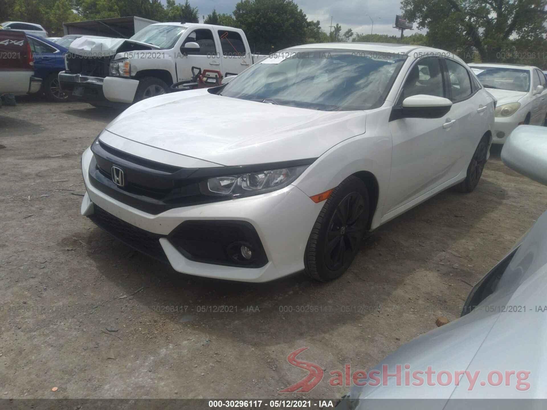 SHHFK7H62KU226288 2019 HONDA CIVIC HATCHBACK