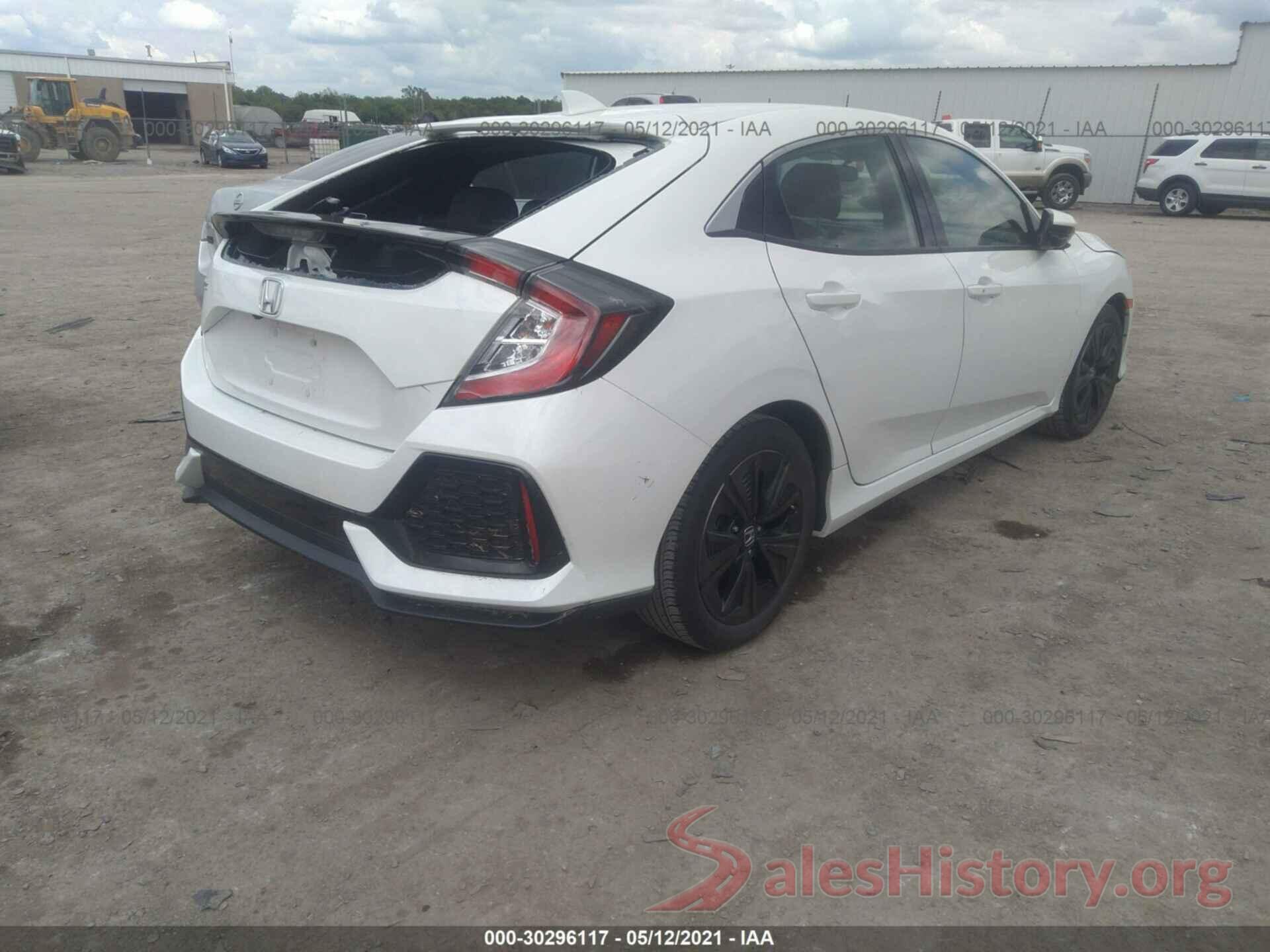 SHHFK7H62KU226288 2019 HONDA CIVIC HATCHBACK