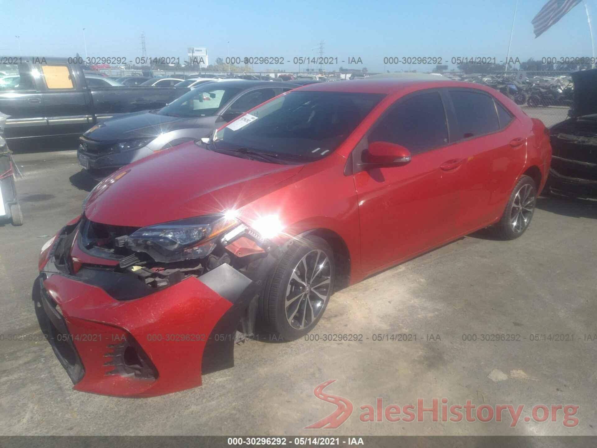 2T1BURHE6HC858009 2017 TOYOTA COROLLA