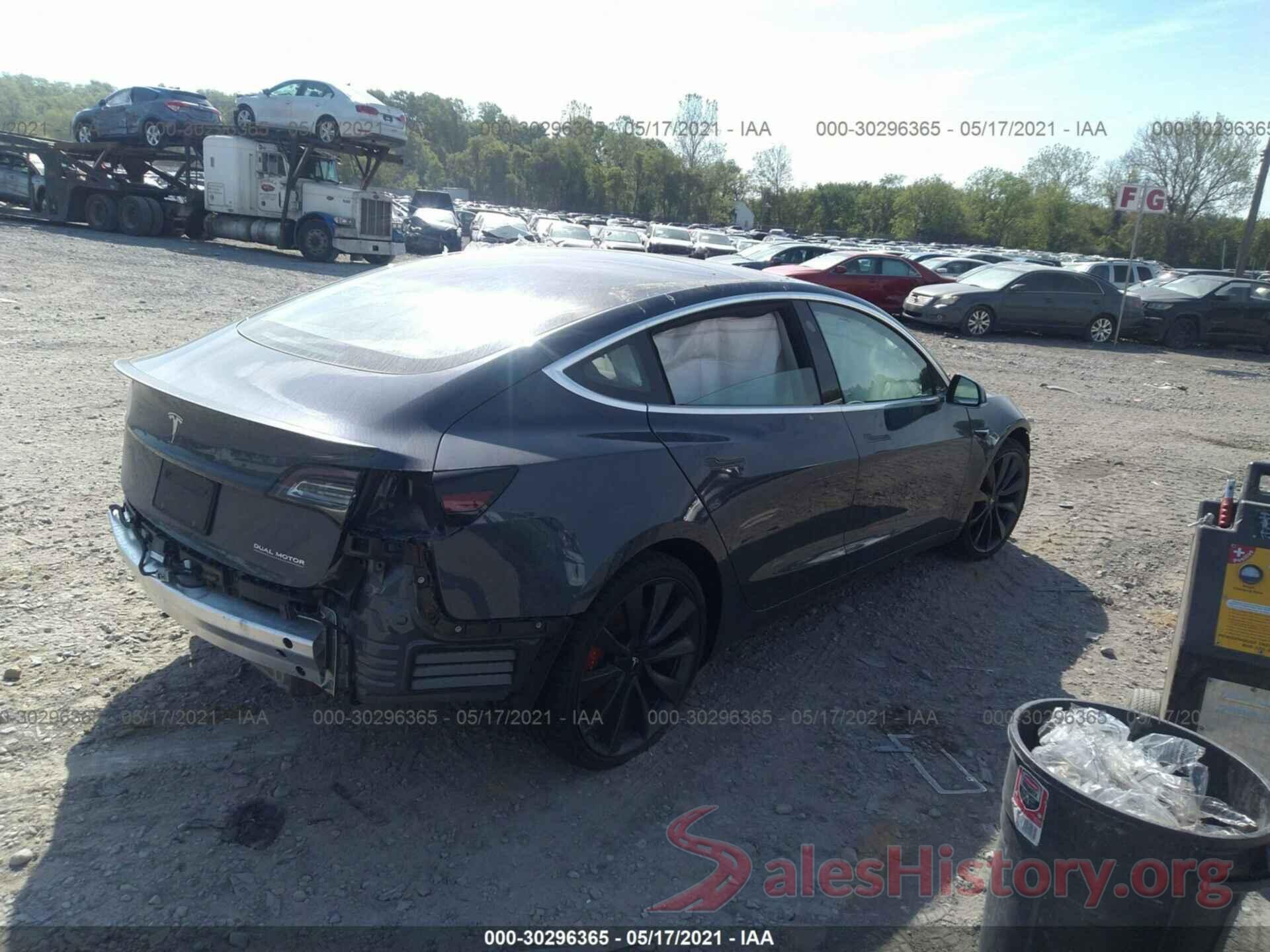 5YJ3E1EC5LF602891 2020 TESLA MODEL 3