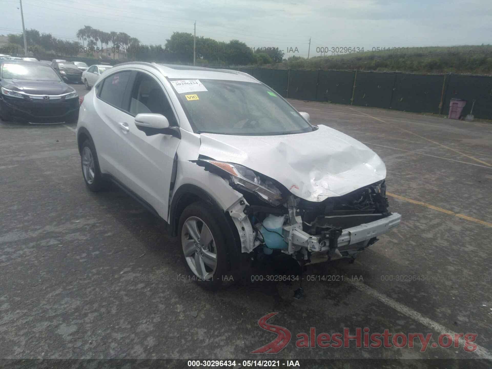 3CZRU5H70KM708267 2019 HONDA HR-V