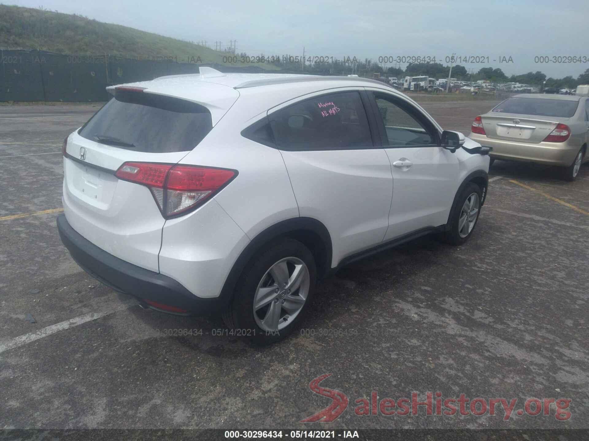 3CZRU5H70KM708267 2019 HONDA HR-V