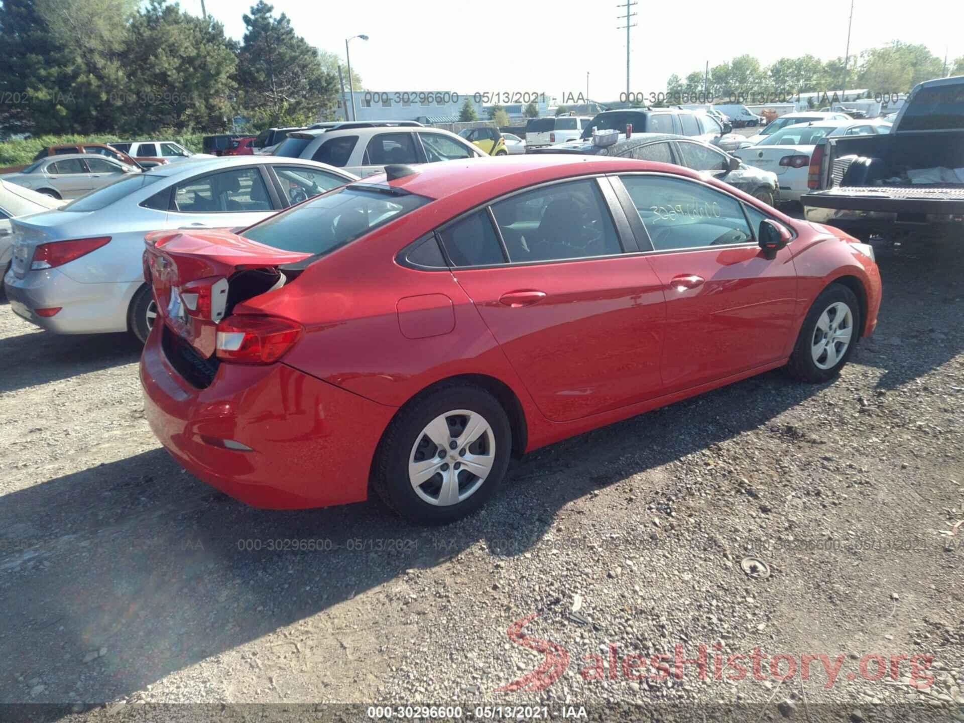 1G1BB5SM5G7293503 2016 CHEVROLET CRUZE