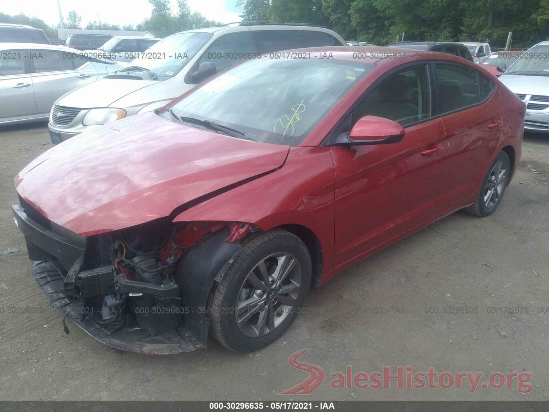 5NPD84LF9JH241450 2018 HYUNDAI ELANTRA