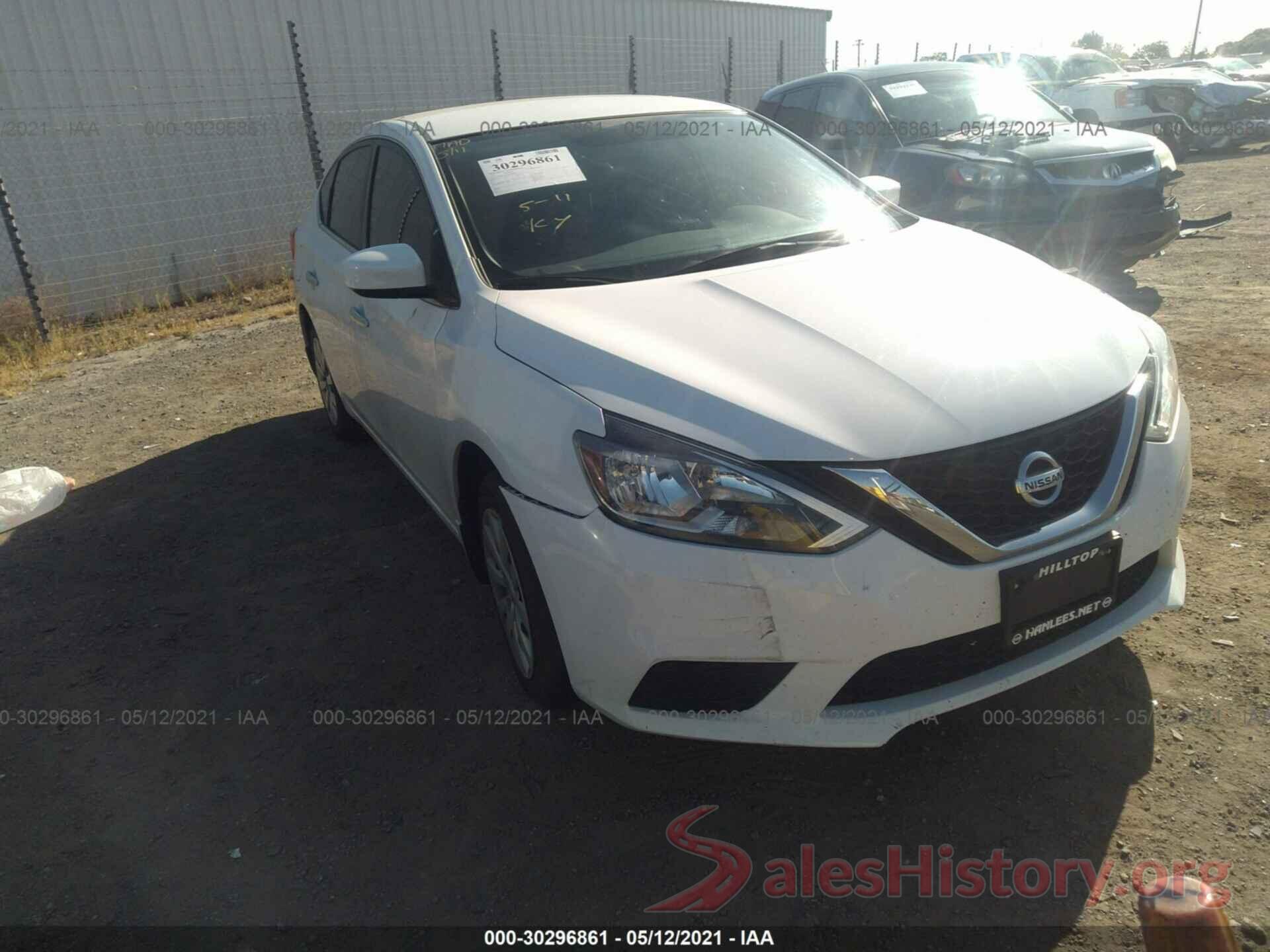 3N1AB7AP3HY376456 2017 NISSAN SENTRA