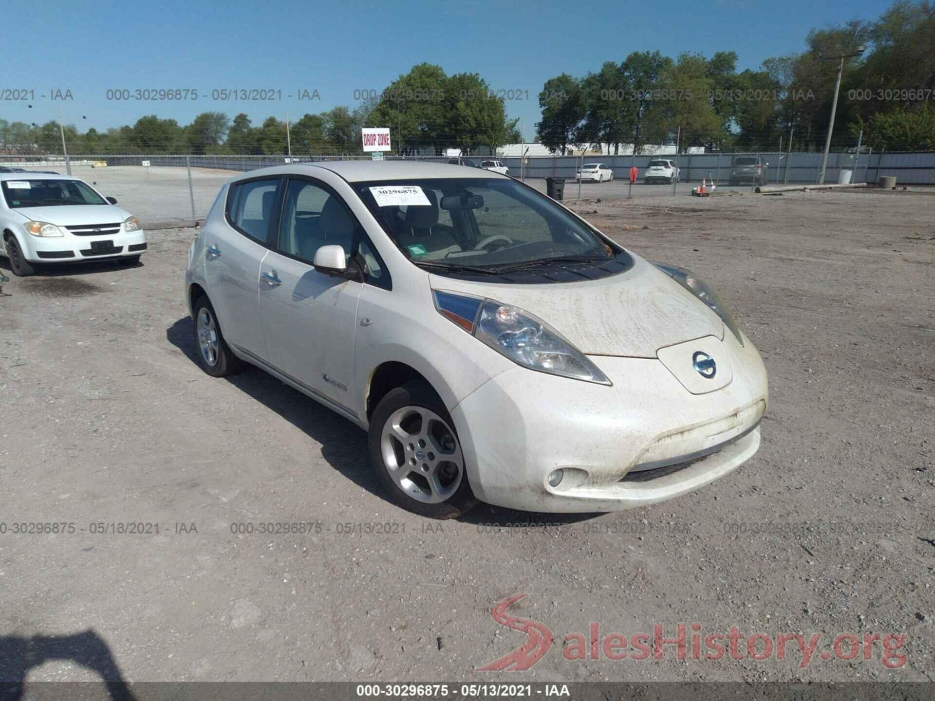 JN1AZ0CP0BT001267 2011 NISSAN LEAF