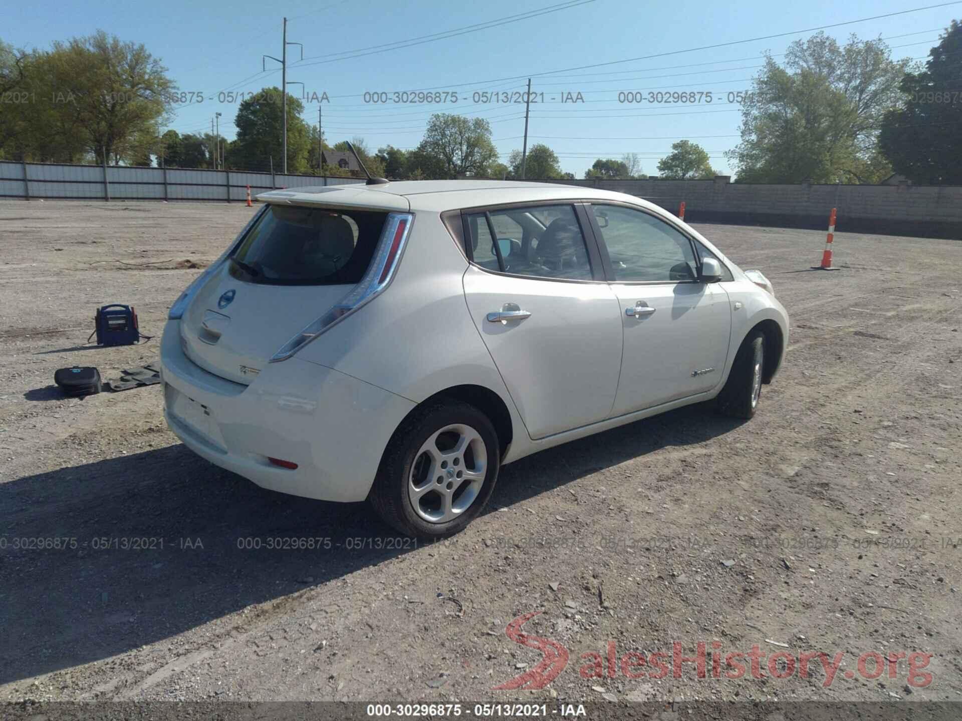 JN1AZ0CP0BT001267 2011 NISSAN LEAF