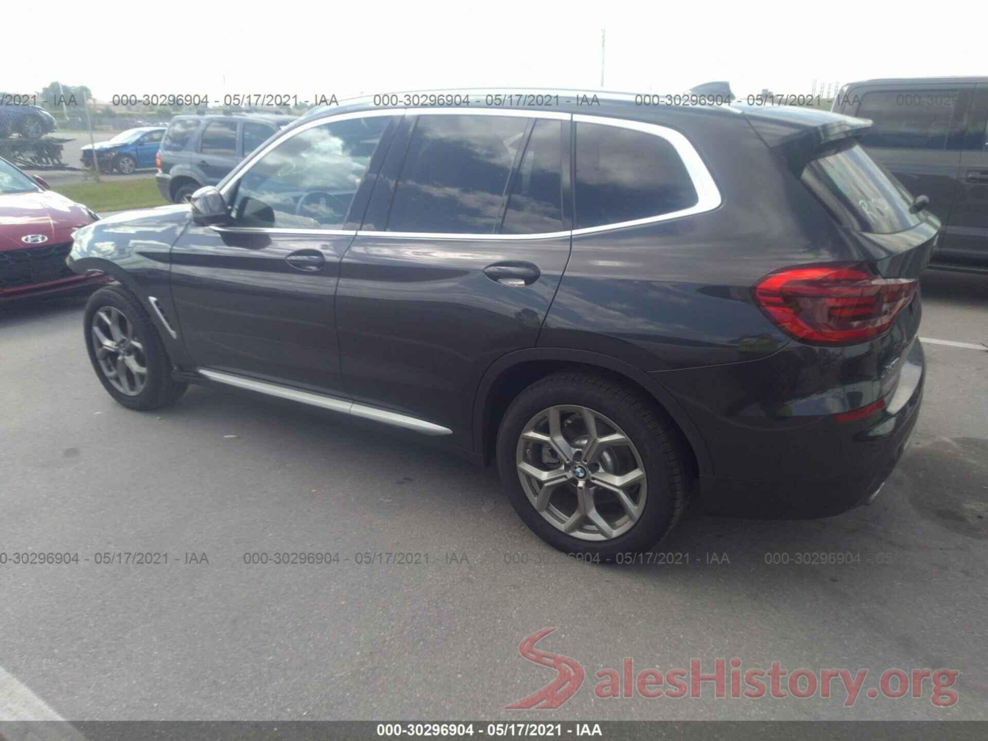 5UXTY3C07L9D36782 2020 BMW X3