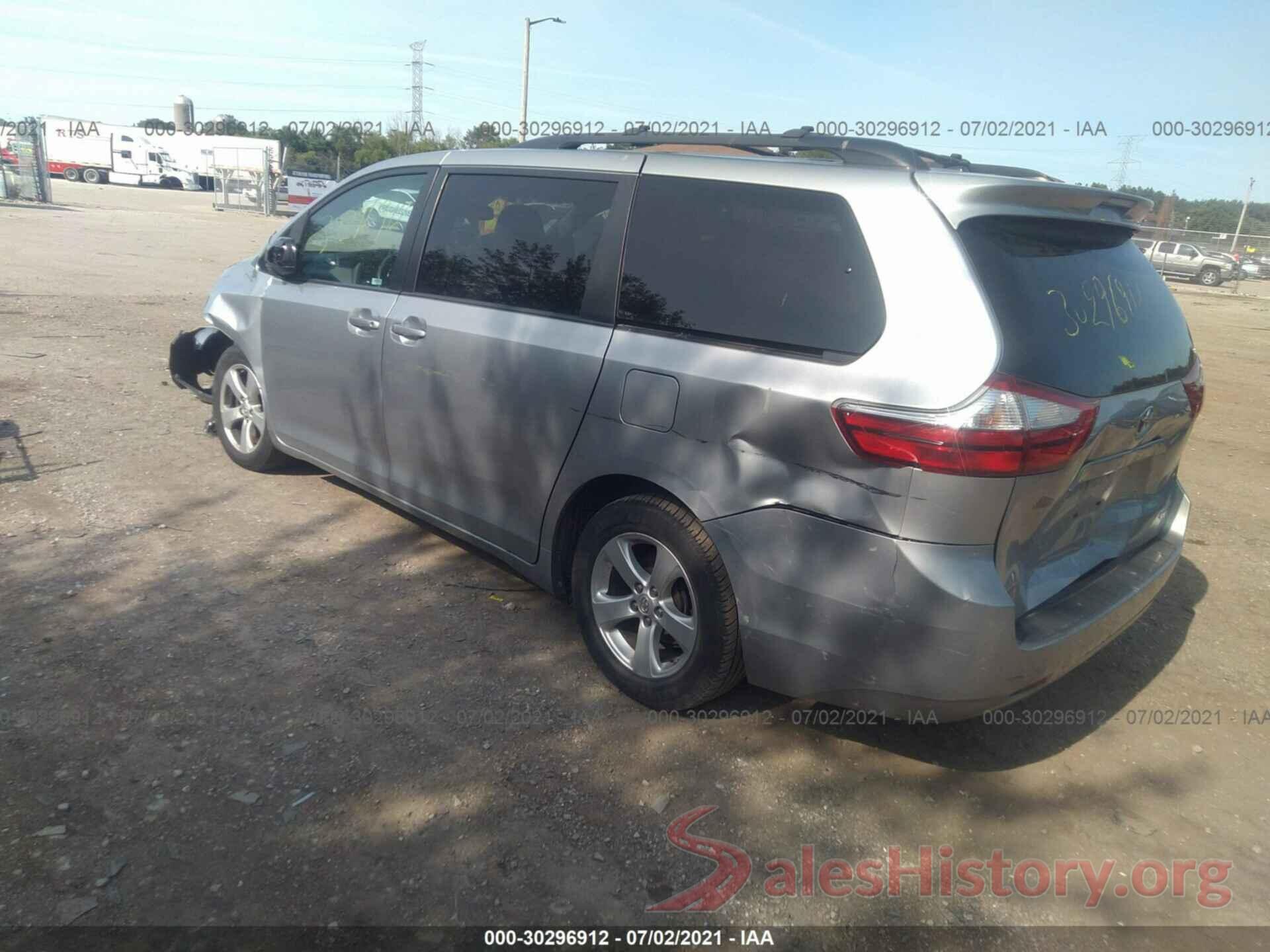 5TDKK3DC0GS738672 2016 TOYOTA SIENNA