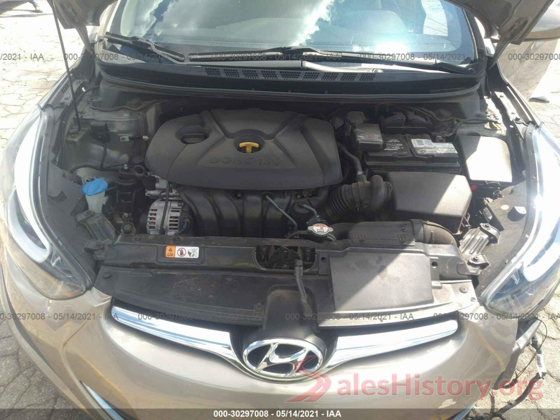 5NPDH4AE0GH787704 2016 HYUNDAI ELANTRA