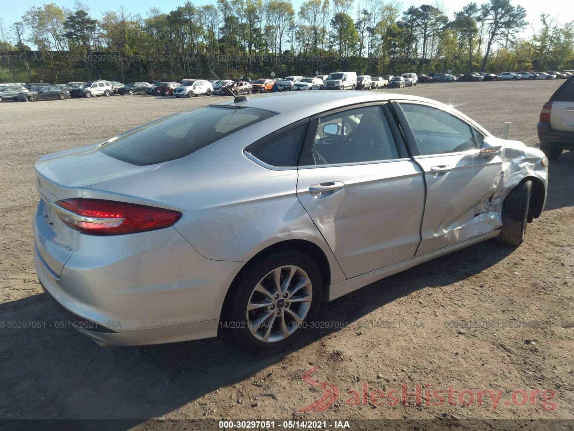 3FA6P0H70HR358742 2017 FORD FUSION