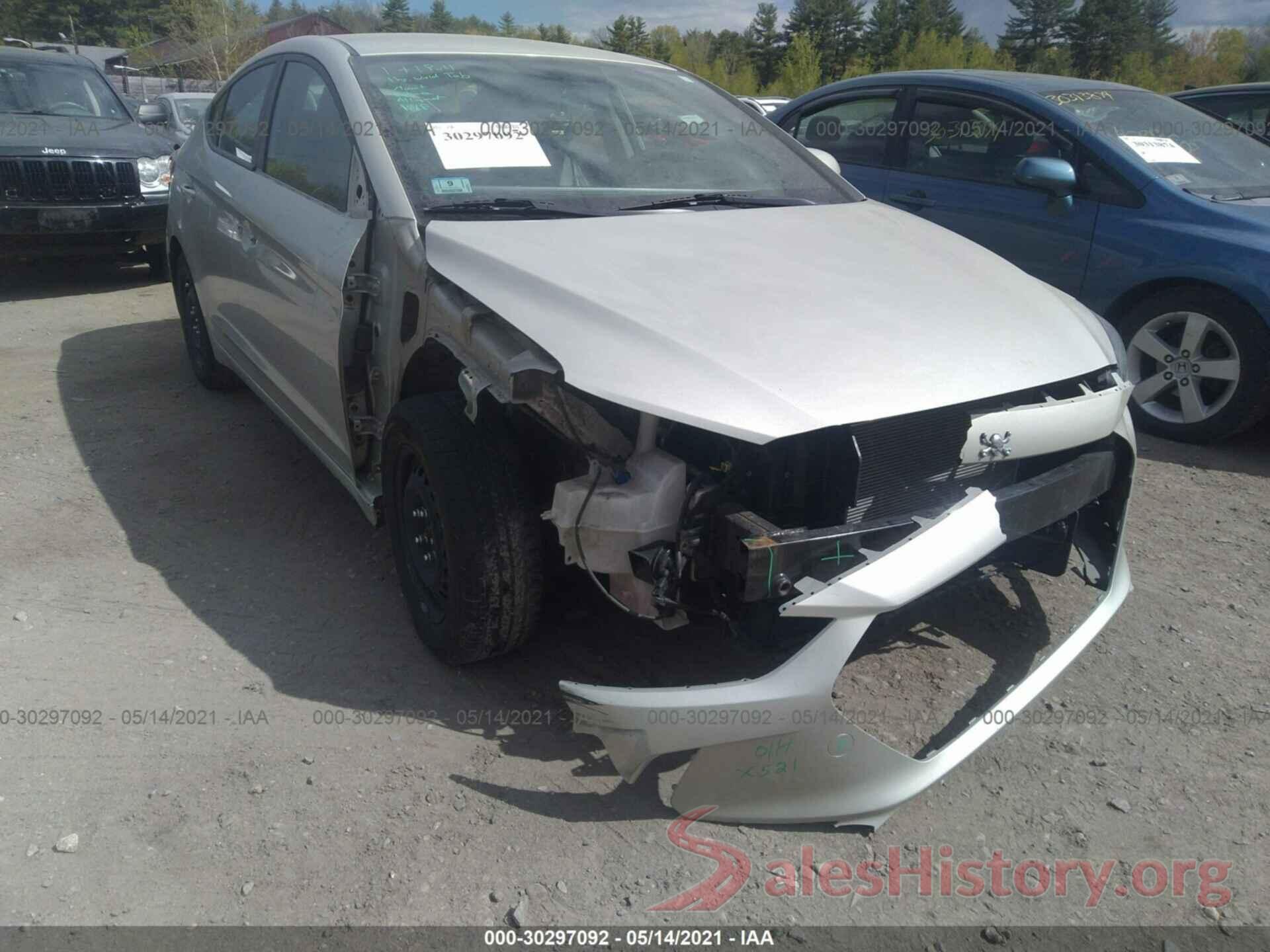 KMHD74LF0HU428896 2017 HYUNDAI ELANTRA